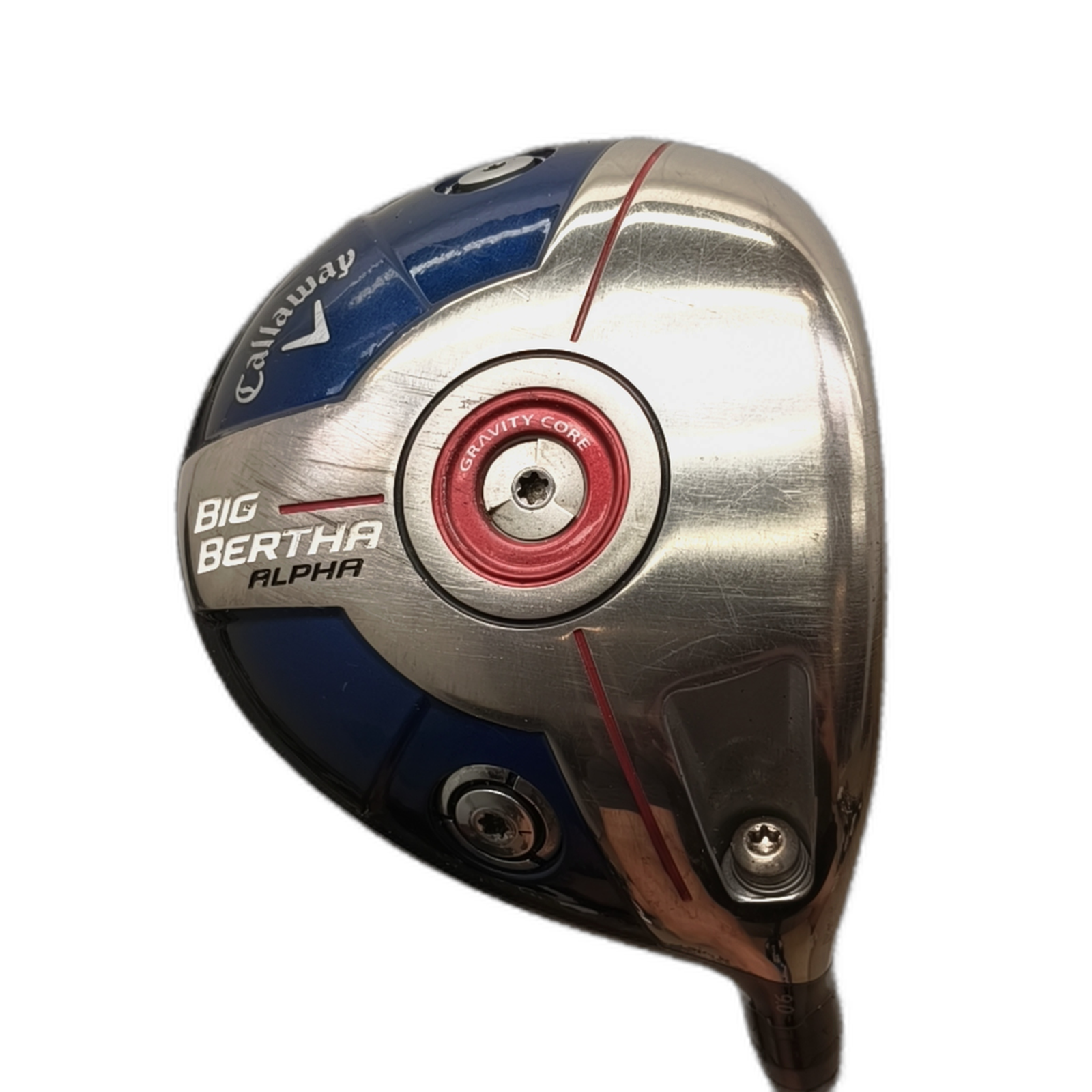 Callaway Big Bertha Alpha Driver / Flex X-Stiff / Loft 9 [model:silueta] [bg:handrolled]