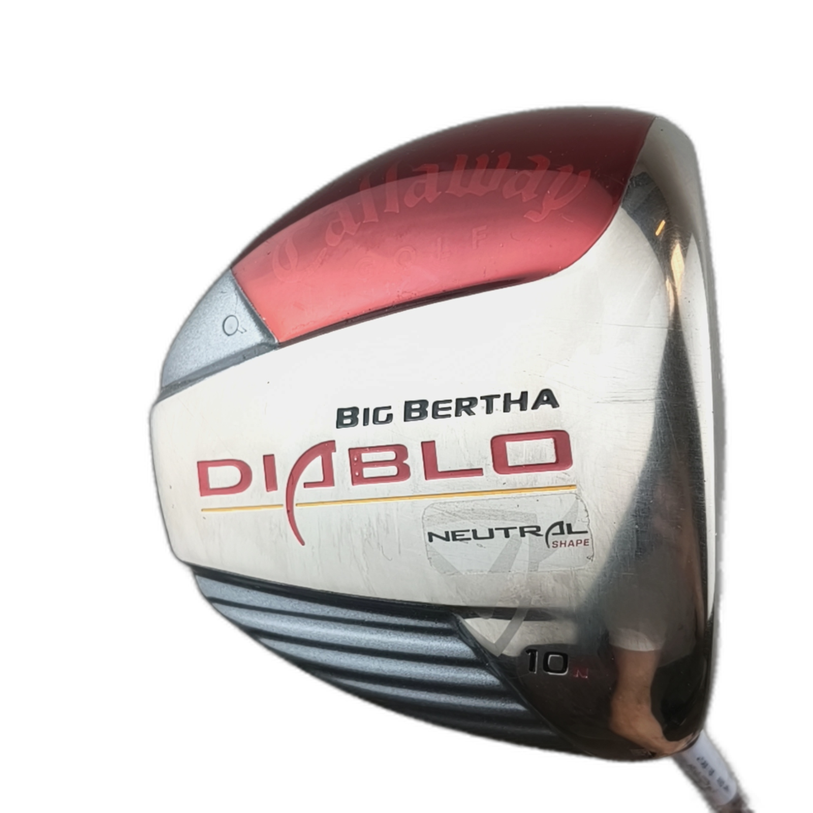 Callaway Big Bertha Diablo Driver / Flex Regular / Loft 10 [model:silueta] [bg:handrolled]