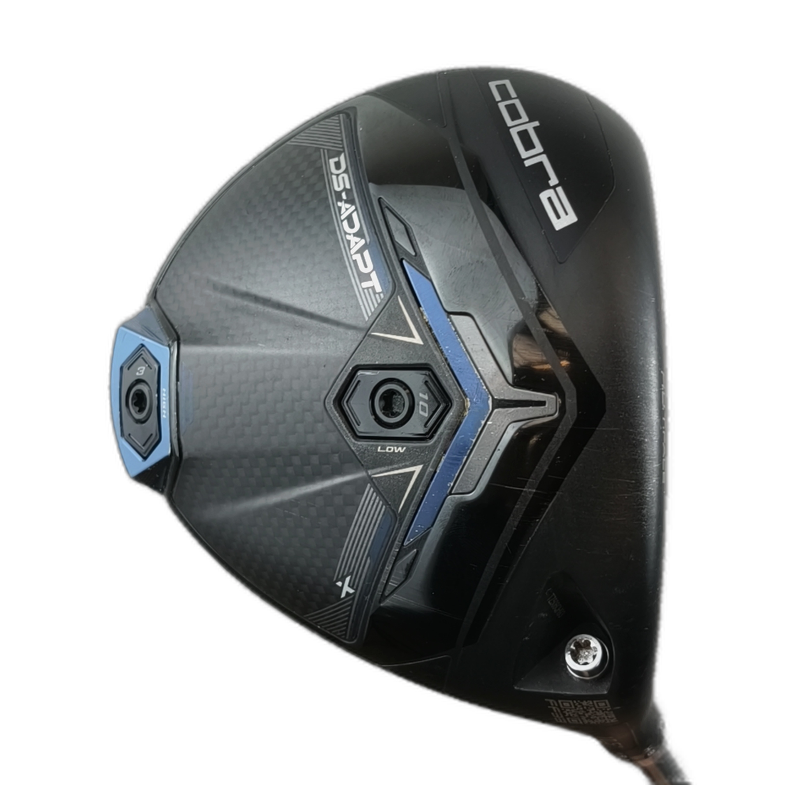 Cobra DS-Adapt X Driver / Flex Regular / Loft 10.5 [model:silueta] [bg:handrolled]