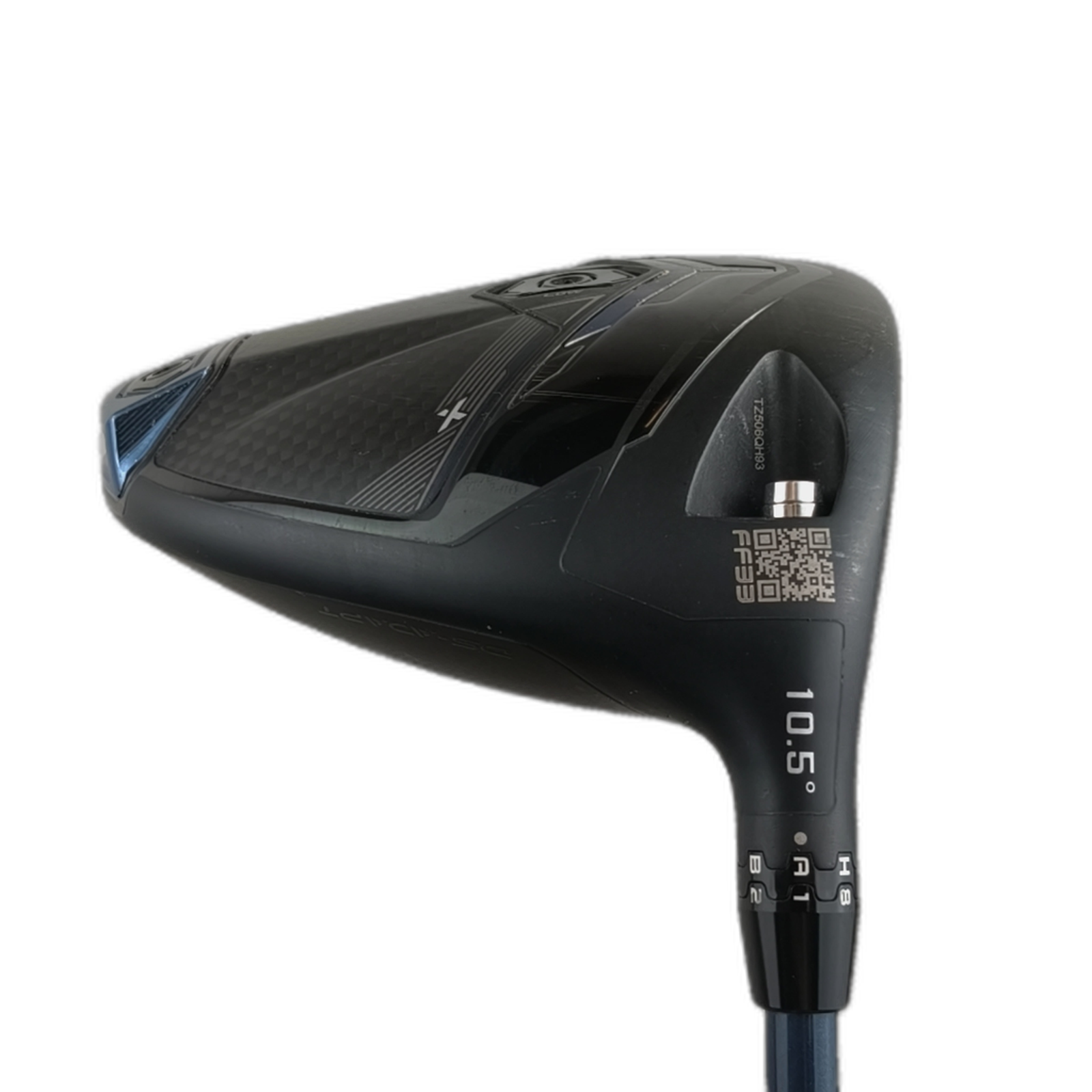 Cobra DS-Adapt X Driver / Flex Regular / Loft 10.5 [model:silueta] [bg:handrolled]