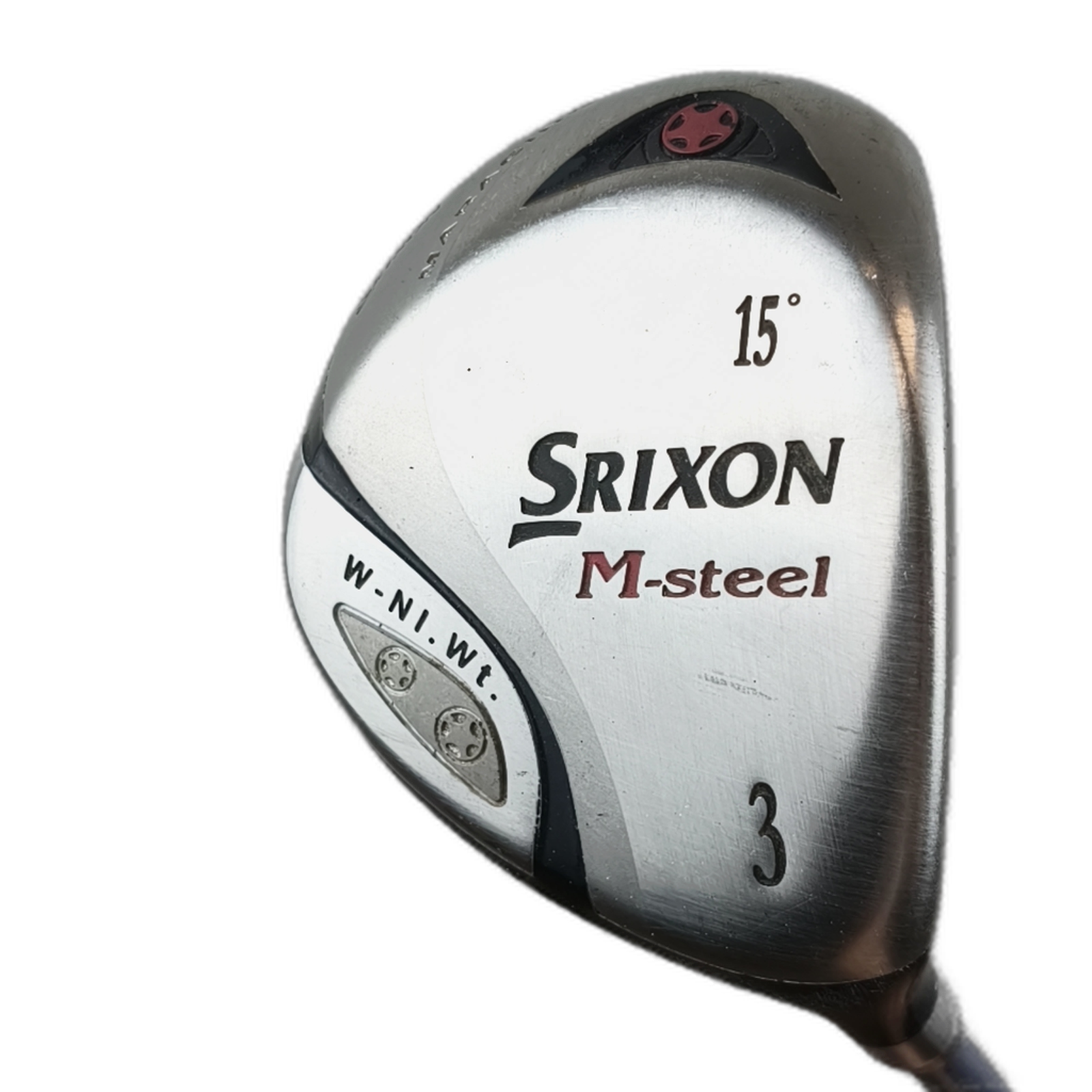 Srixon M-Steel Fairway Wood / Flex Ladies / #3/15 [model:silueta] [bg:handrolled]