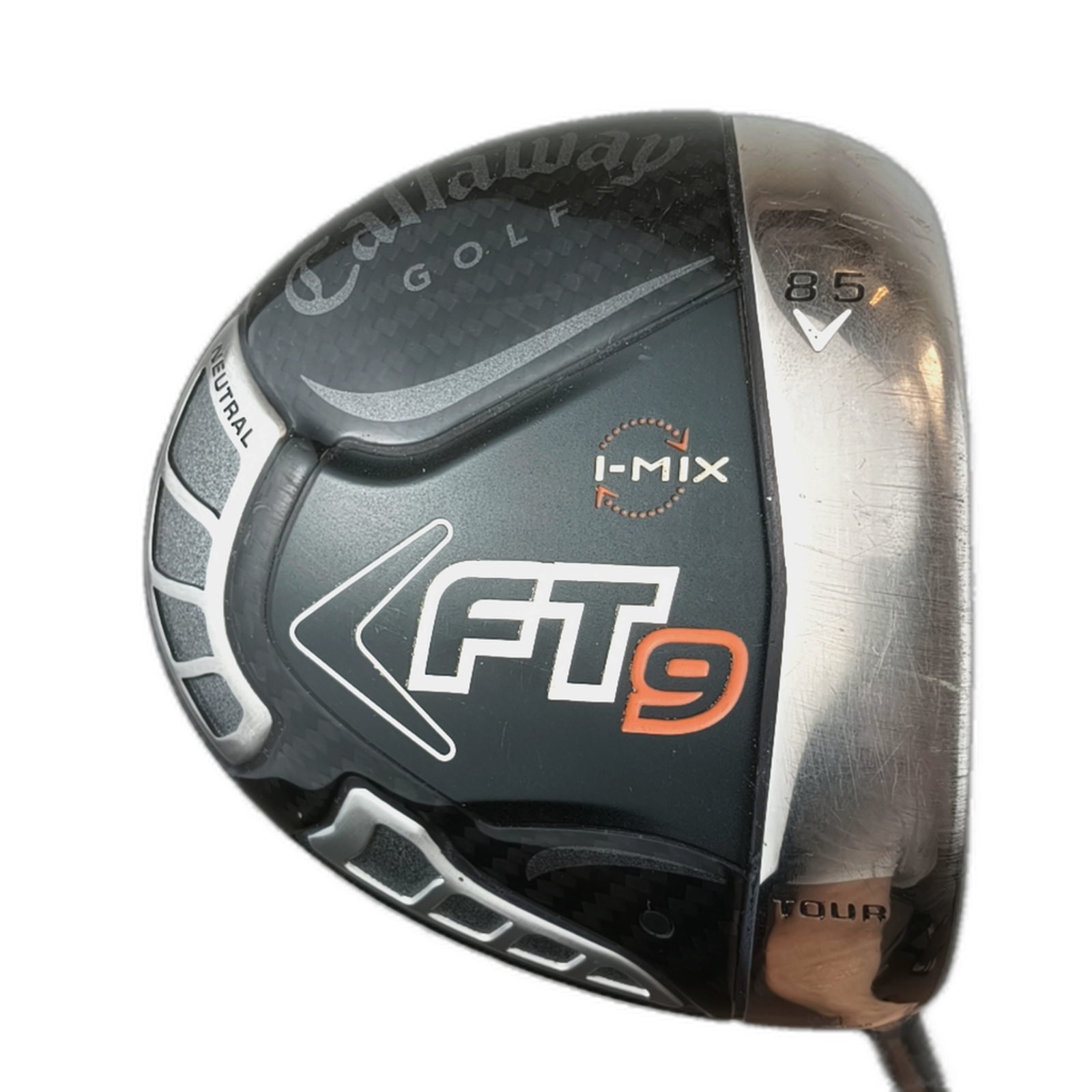 Callaway FT9 Driver / Flex Stiff / Loft 8.5 [model:silueta] [bg:handrolled]