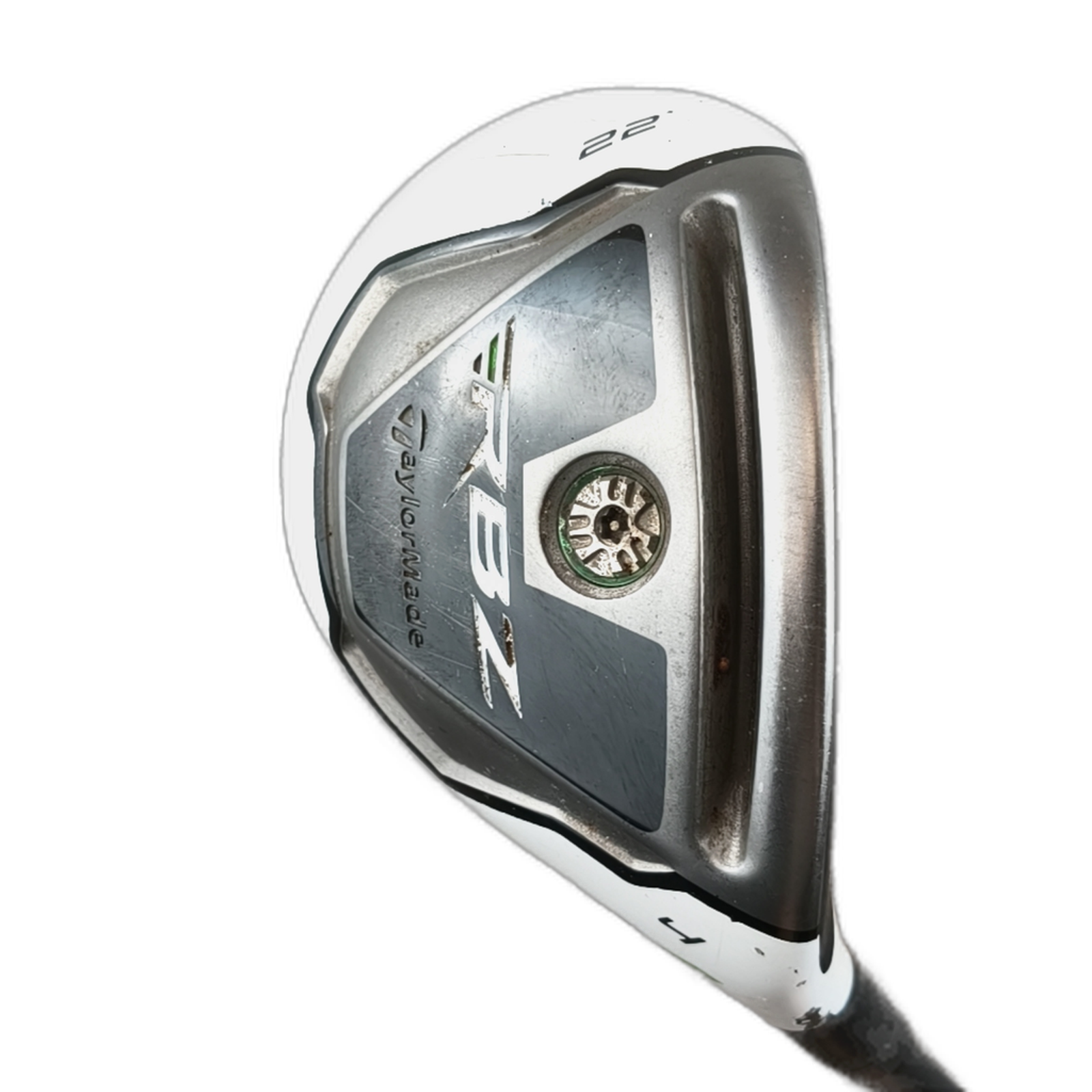TaylorMade RBZ White Hybrid / Flex Regular / #4/22 [model:silueta] [bg:handrolled]