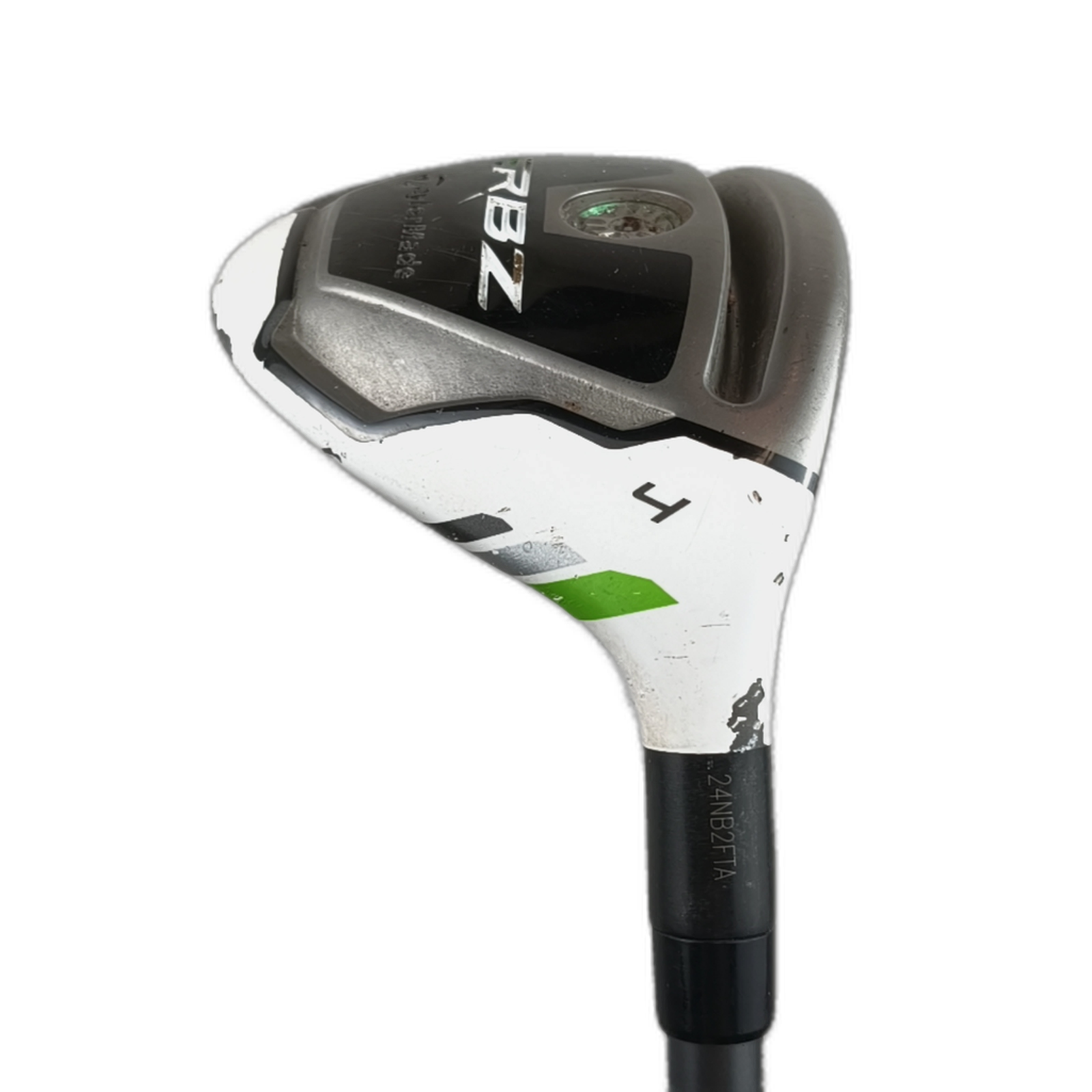 TaylorMade RBZ White Hybrid / Flex Regular / #4/22 [model:silueta] [bg:handrolled]