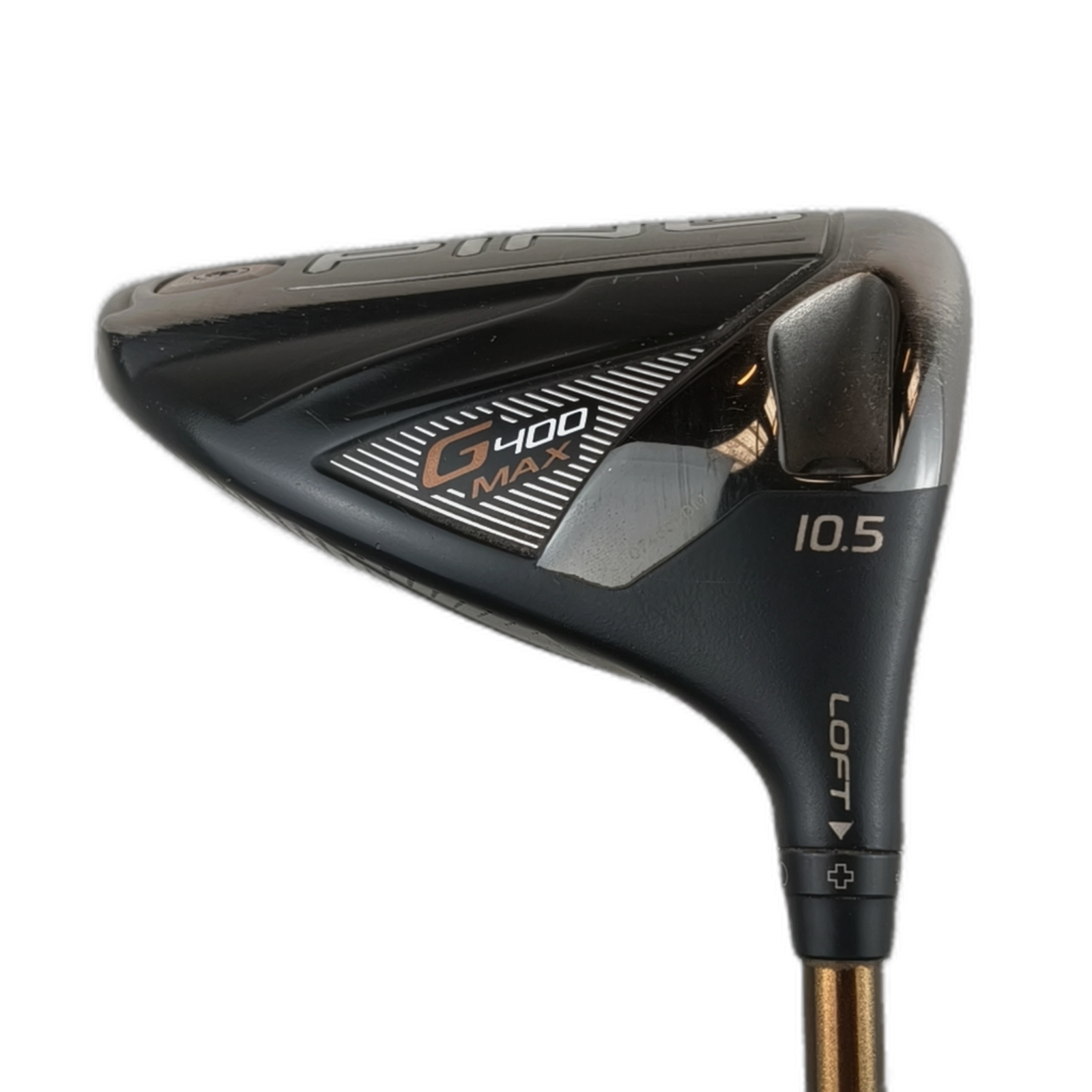 PING G400 MAX Driver / Flex A-flex / Loft 10.5 [model:silueta] [bg:handrolled]