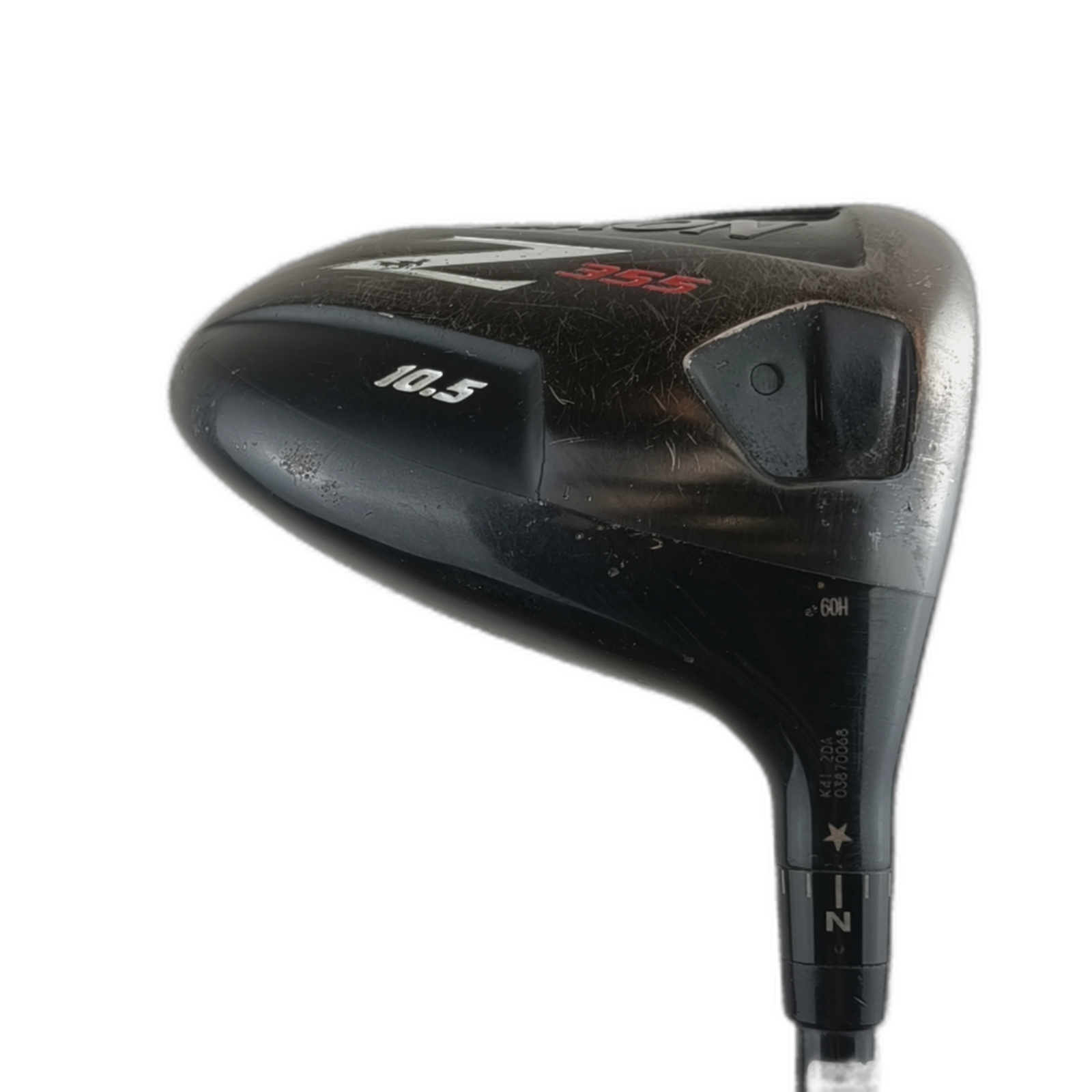 Srixon Z355 Driver / Flex Regular / Loft 10.5 [model:silueta] [bg:handrolled]