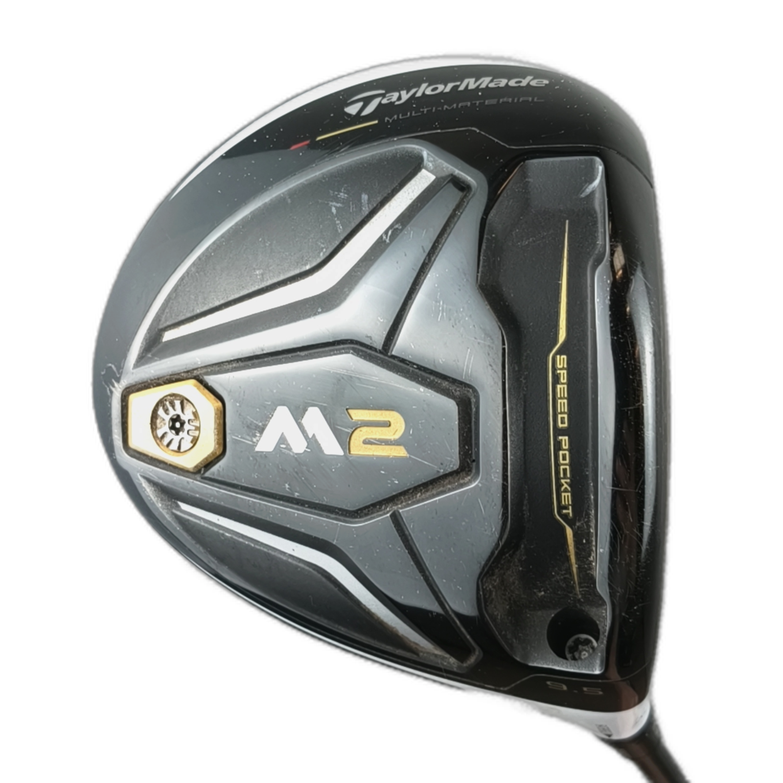 TaylorMade M2 2016 Driver / Flex Regular / Loft 9.5 [model:silueta] [bg:handrolled]