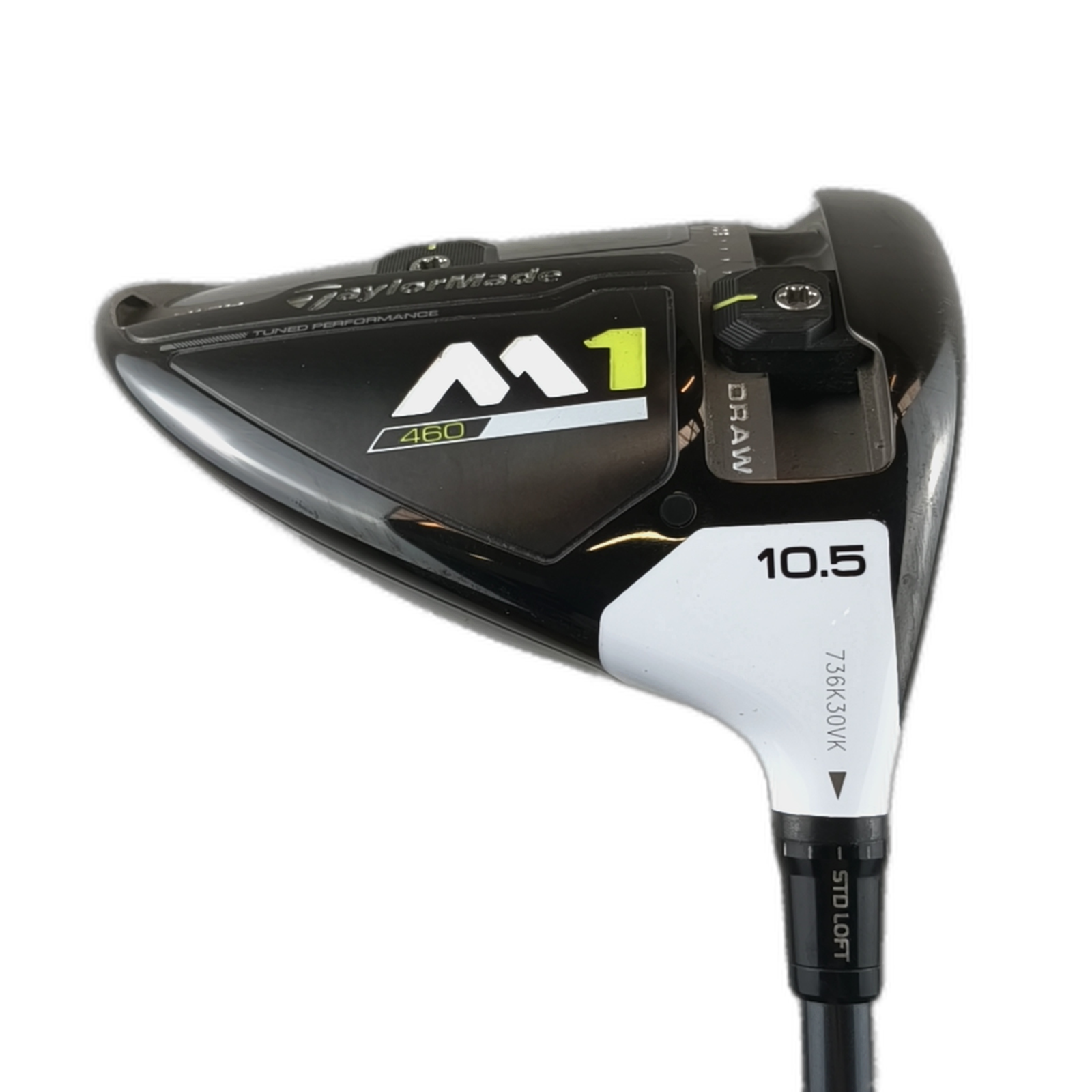TaylorMade M1 460 Driver / Flex Regular / Loft 10.5 [model:silueta] [bg:handrolled]