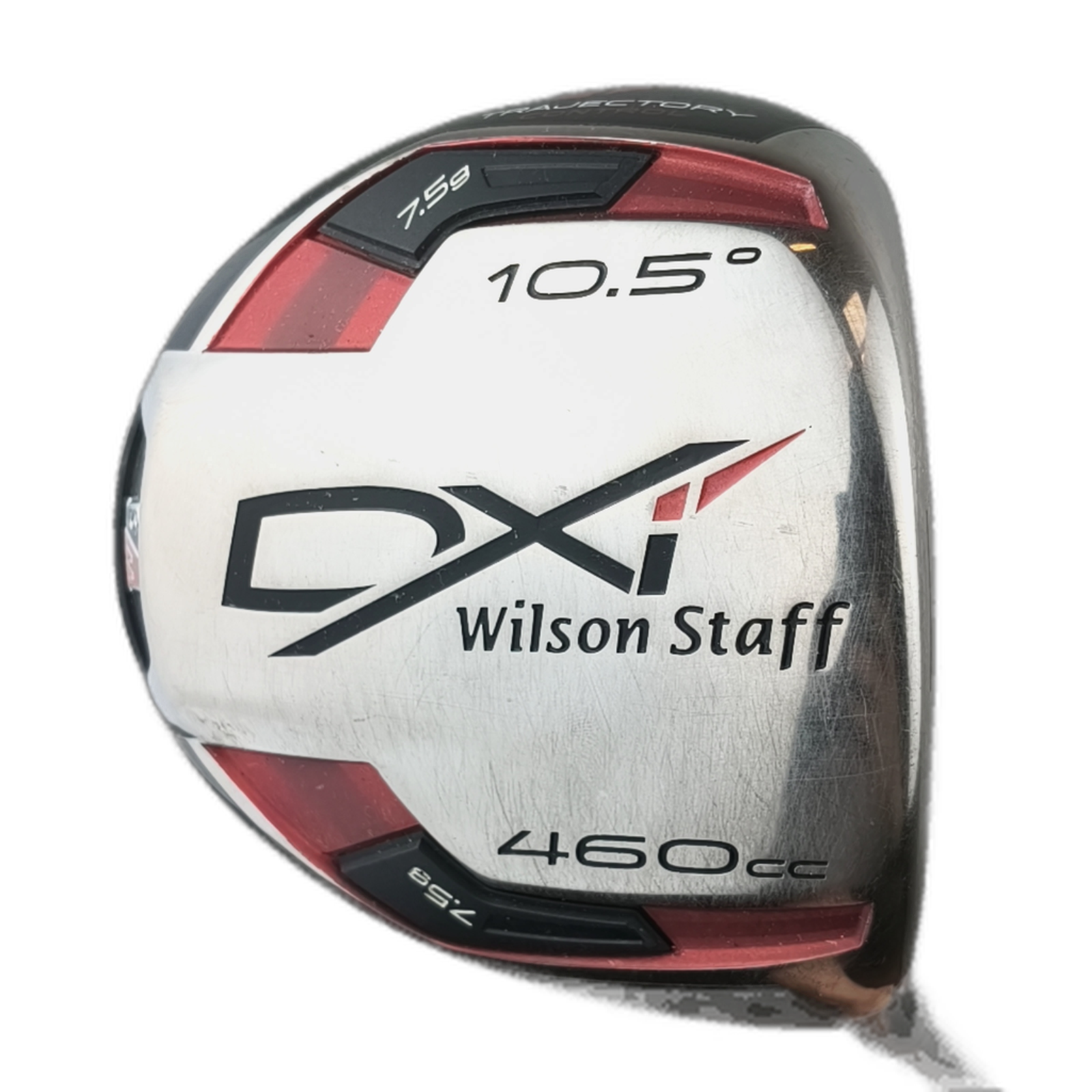 Wilson DXi Driver / Flex Stiff / Loft 10.5 [model:silueta] [bg:handrolled]
