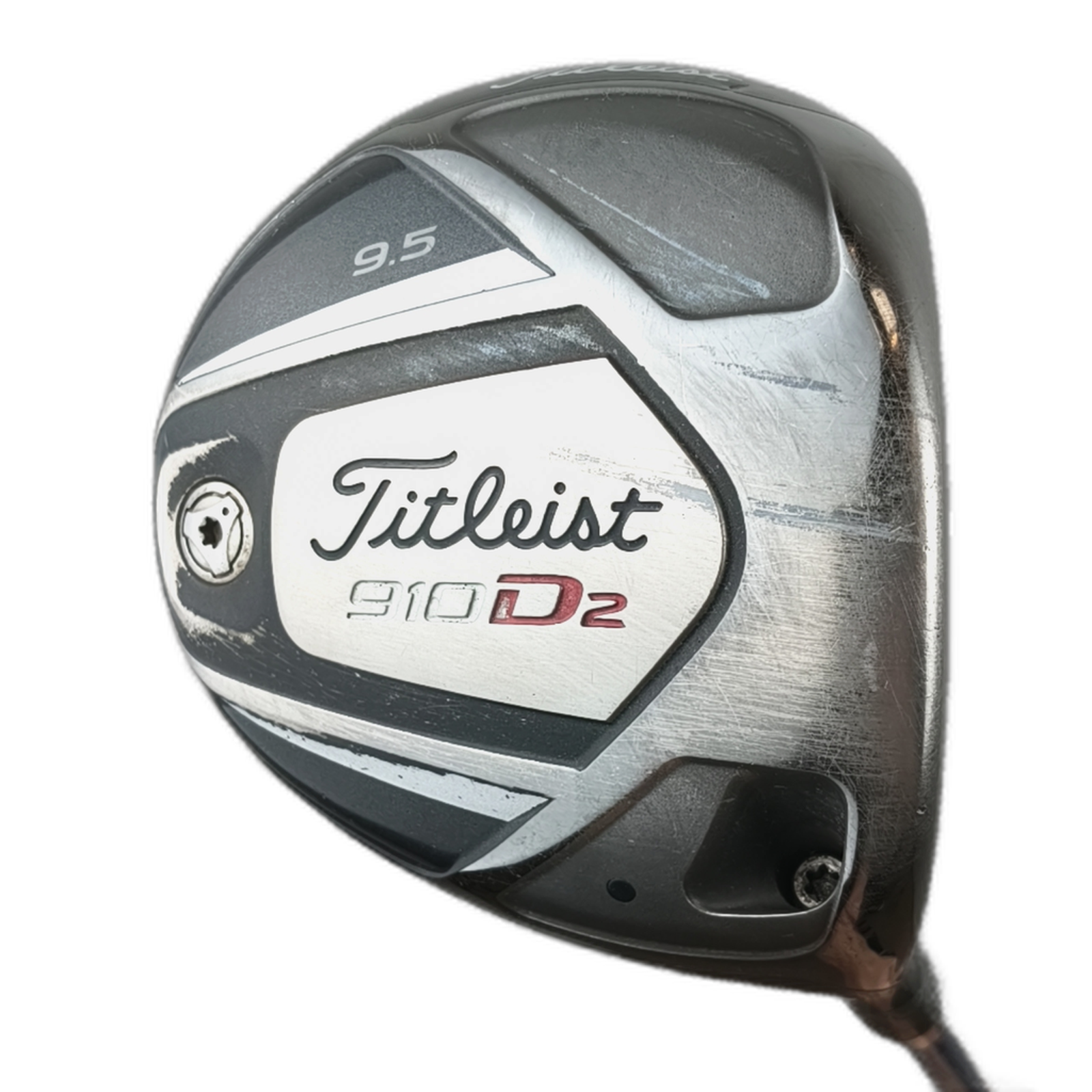 Titleist 910 D2 Driver / Flex Regular / Loft 9.5 [model:silueta] [bg:handrolled]