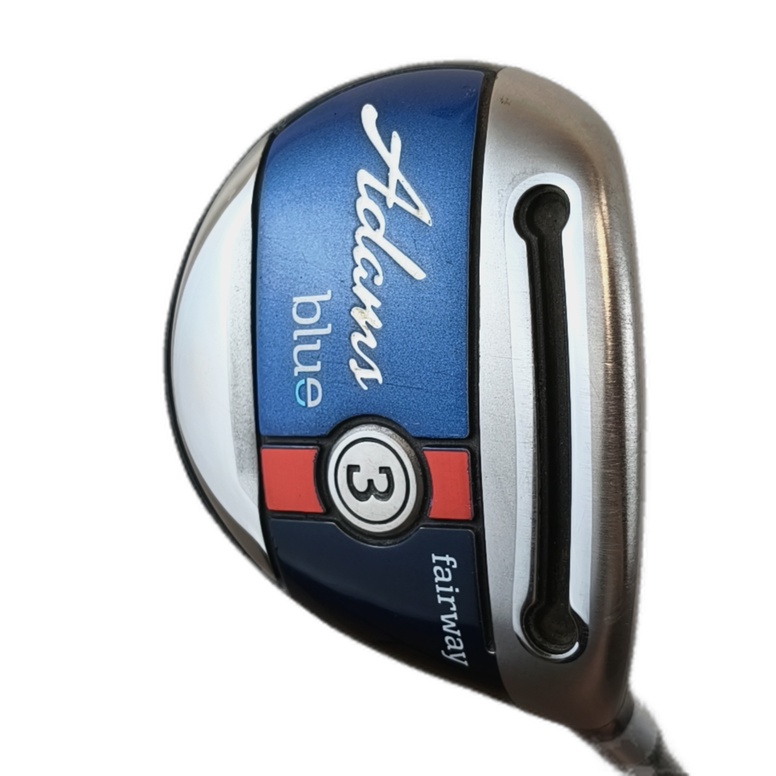 Adams Blue Fairway Wood / Flex Regular / #3/15 [model:silueta] [bg:handrolled]