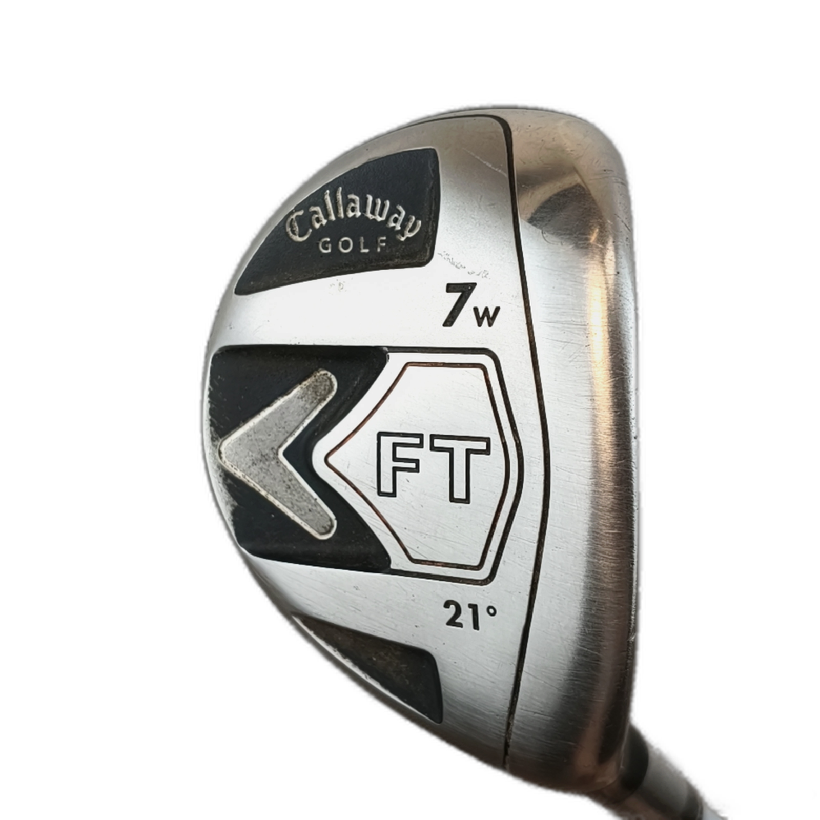 Callaway FT Draw Fairway Wood / Flex A-flex / #7/21 [model:silueta] [bg:handrolled]