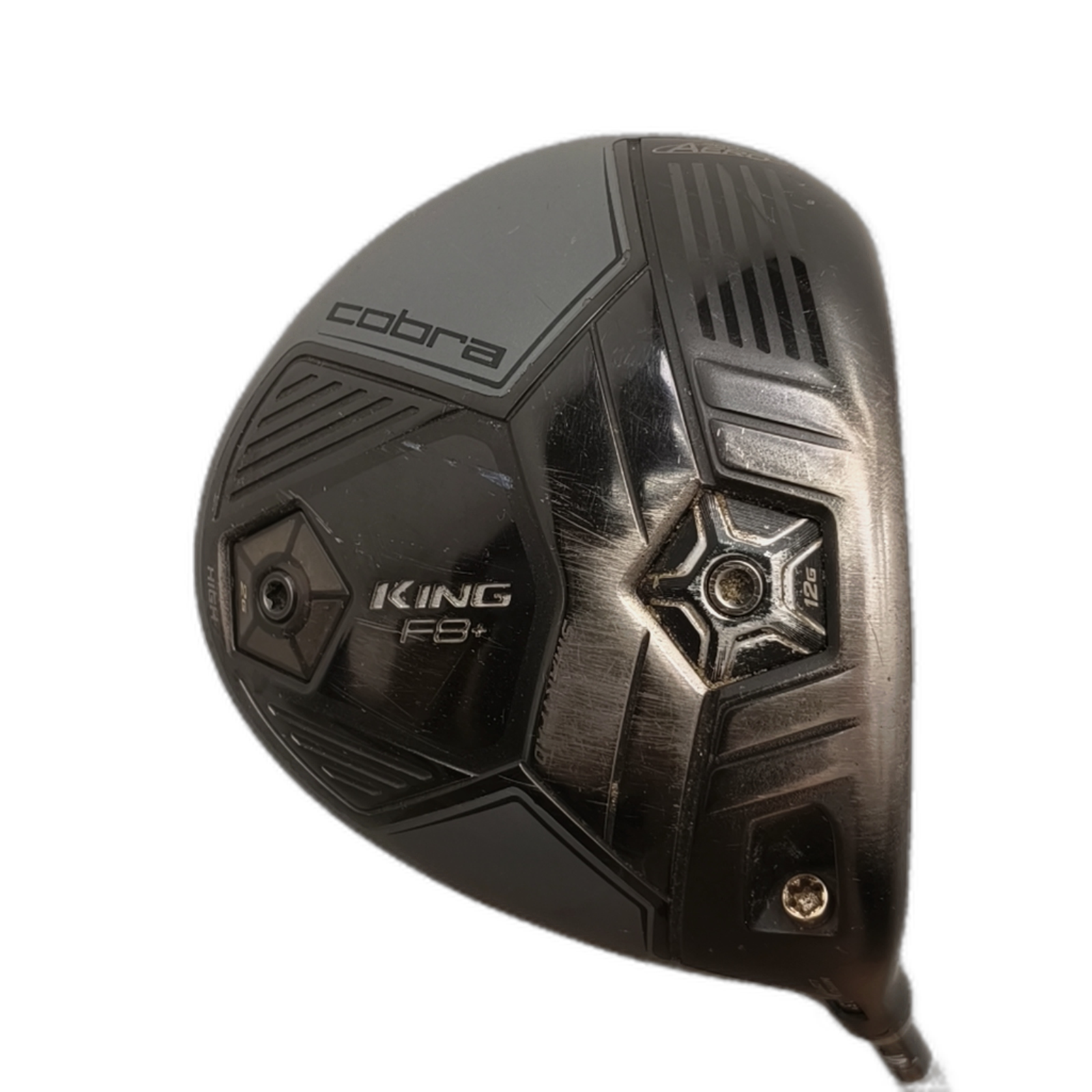 Cobra King F8+ Driver / Flex Stiff / Loft 10.5 [model:silueta] [bg:handrolled]