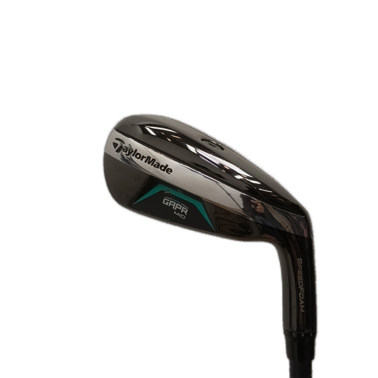 TaylorMade GAPR Mid Hybrid / Flex Regular / #3/18 [model:silueta] [bg:handrolled]