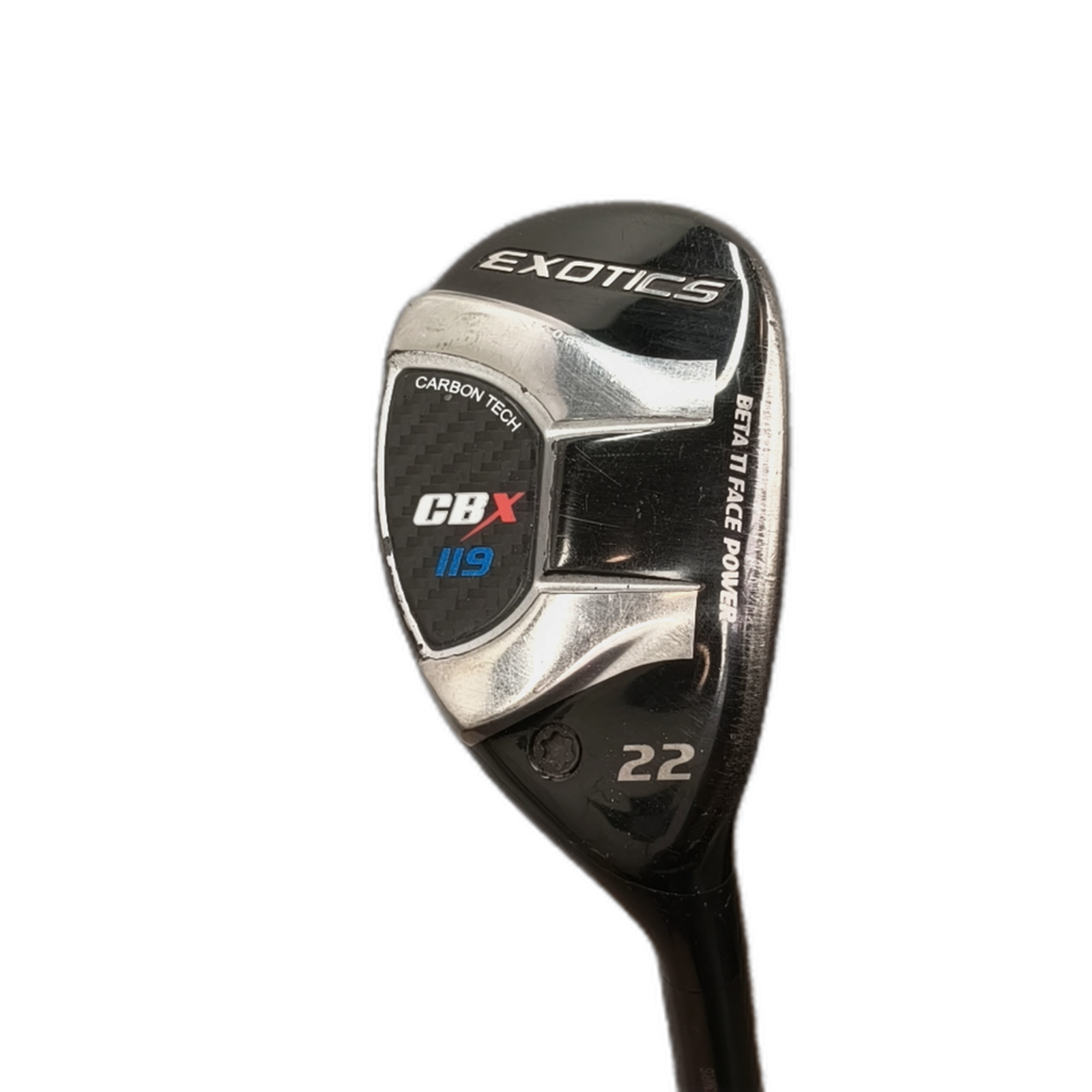 Exotics CBX 119 Hybrid / Flex A-flex / #4/22 [model:silueta] [bg:handrolled]