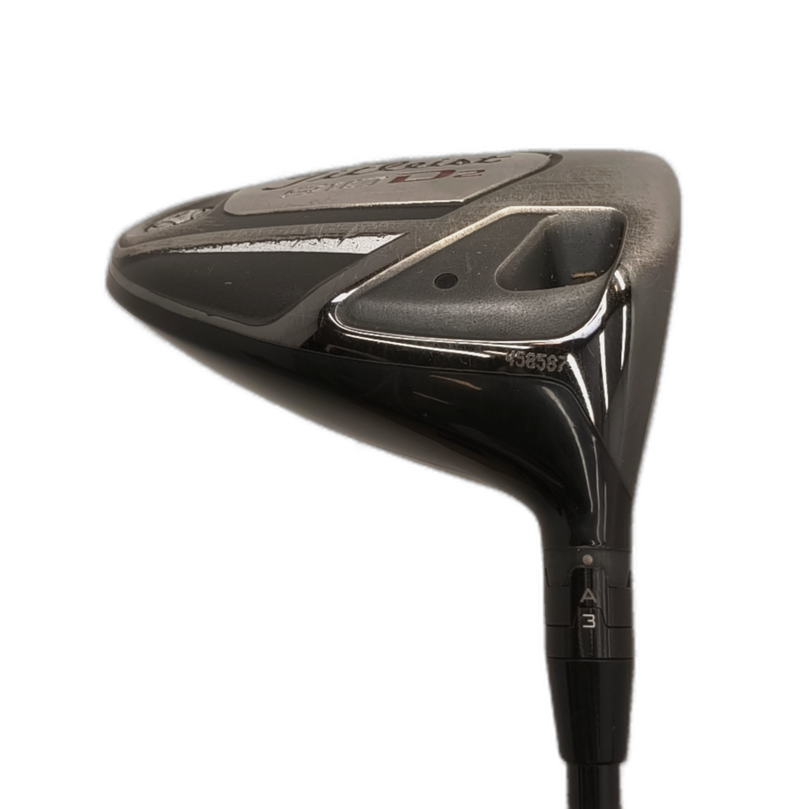 Titleist 910 D2 Driver / Flex Stiff / Loft 9.5 [model:silueta] [bg:handrolled]