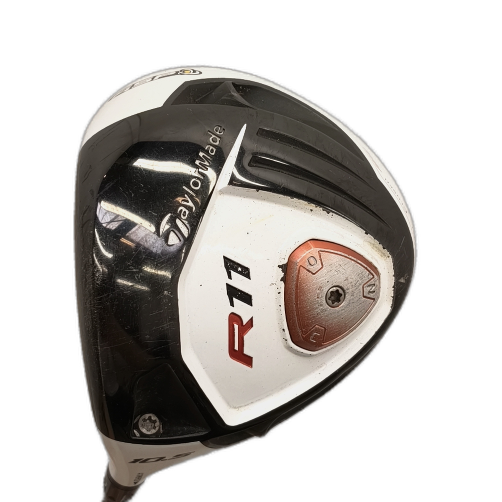 Venstre TaylorMade R11 Driver / Flex Regular / Loft 10.5 [model:silueta] [bg:handrolled]