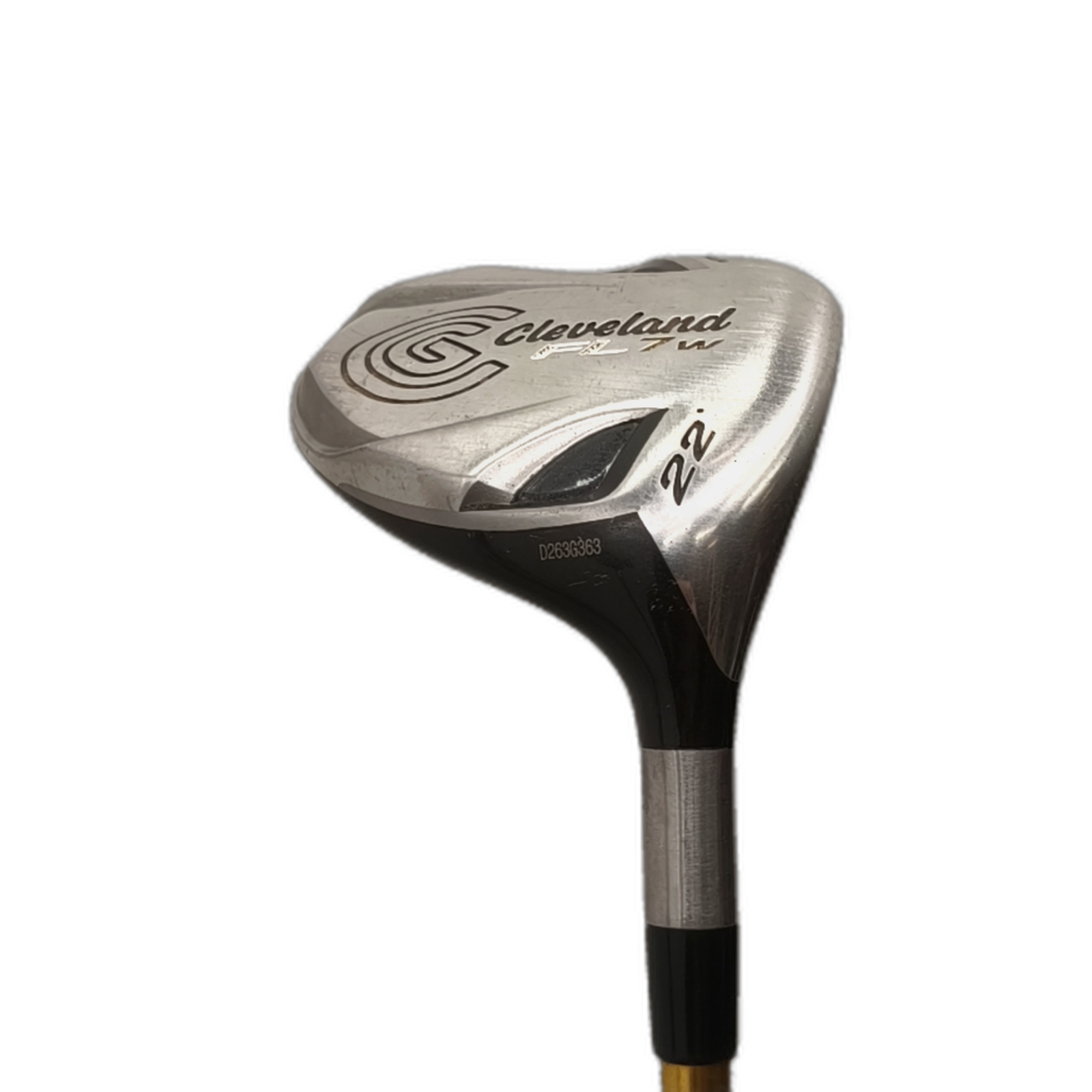 Cleveland Launcher Fairway Wood / Flex Regular / #7/22 [model:silueta] [bg:handrolled]
