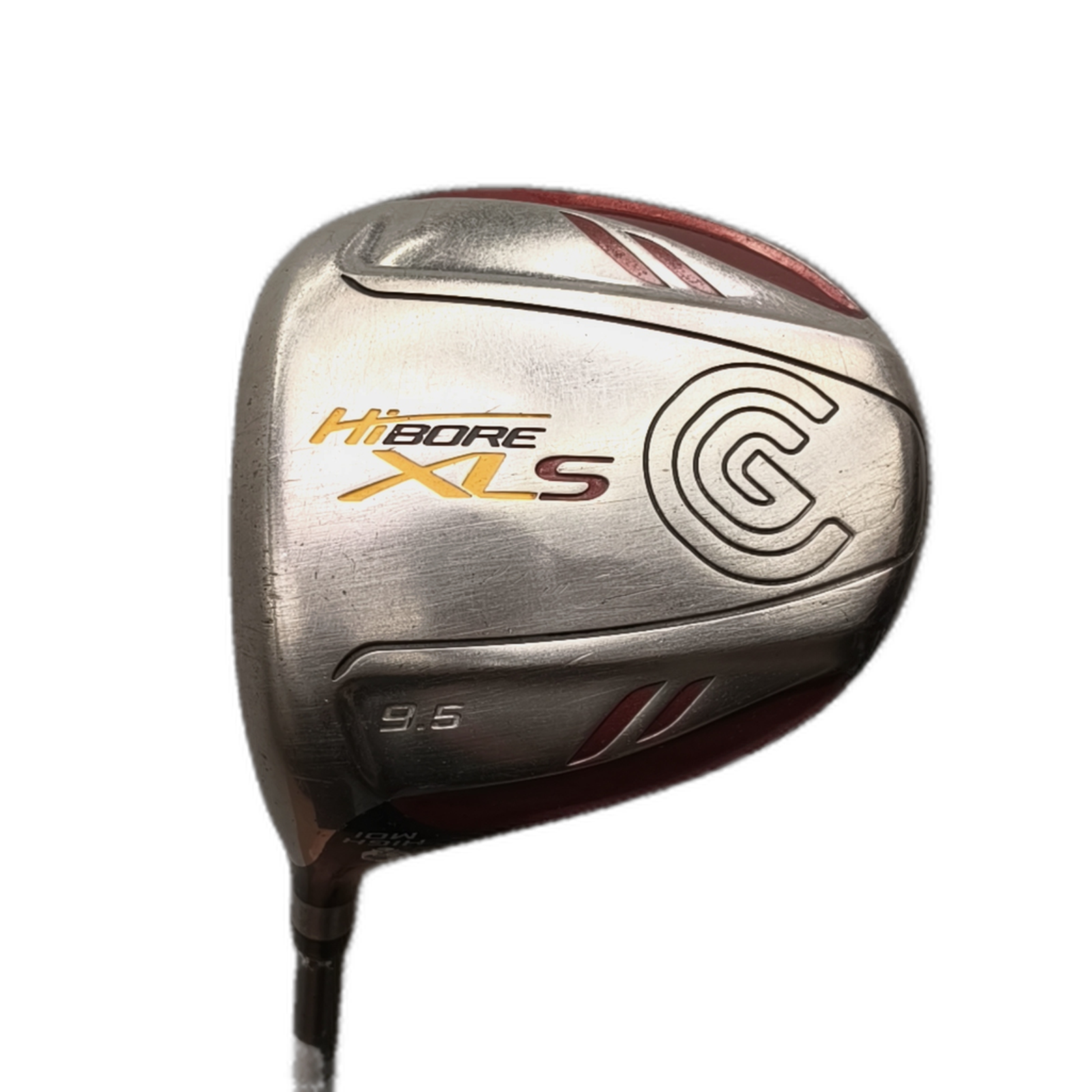 Venstre Cleveland HI-Bore XLS Driver / Flex Stiff / Loft 9.5 [model:silueta] [bg:handrolled]
