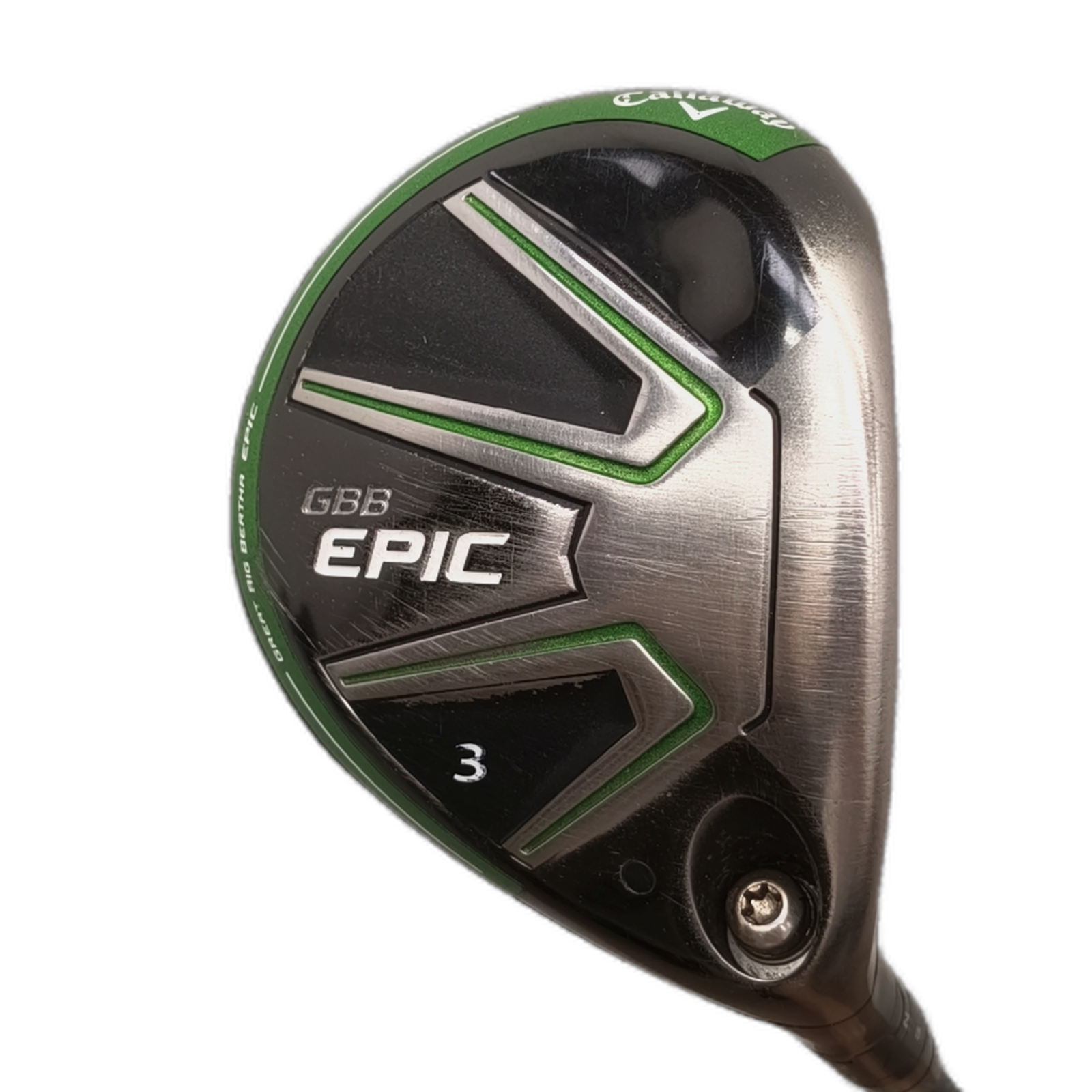 Callaway GBB Epic Fairway Wood / Flex Regular / #3/15 [model:silueta] [bg:handrolled]