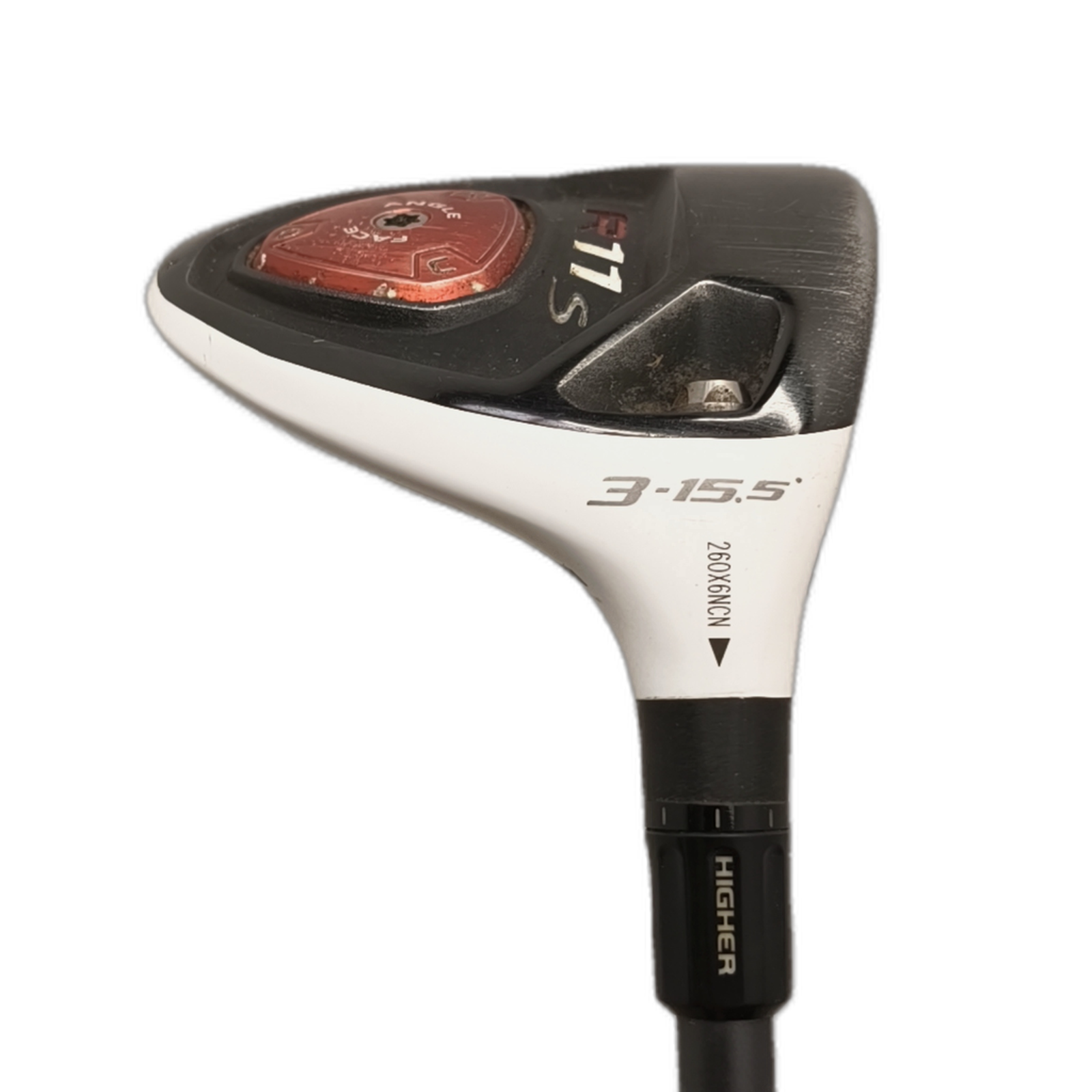 TaylorMade R11s Fairway Wood / Flex Regular / #3/15.5 [model:silueta] [bg:handrolled]