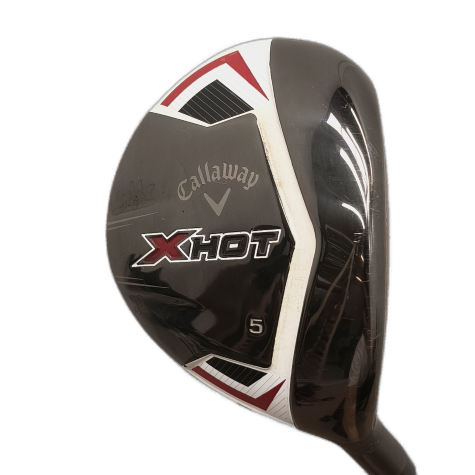 Callaway X Hot Fairway Wood / Flex A-flex / #5/18 [model:silueta] [bg:handrolled]