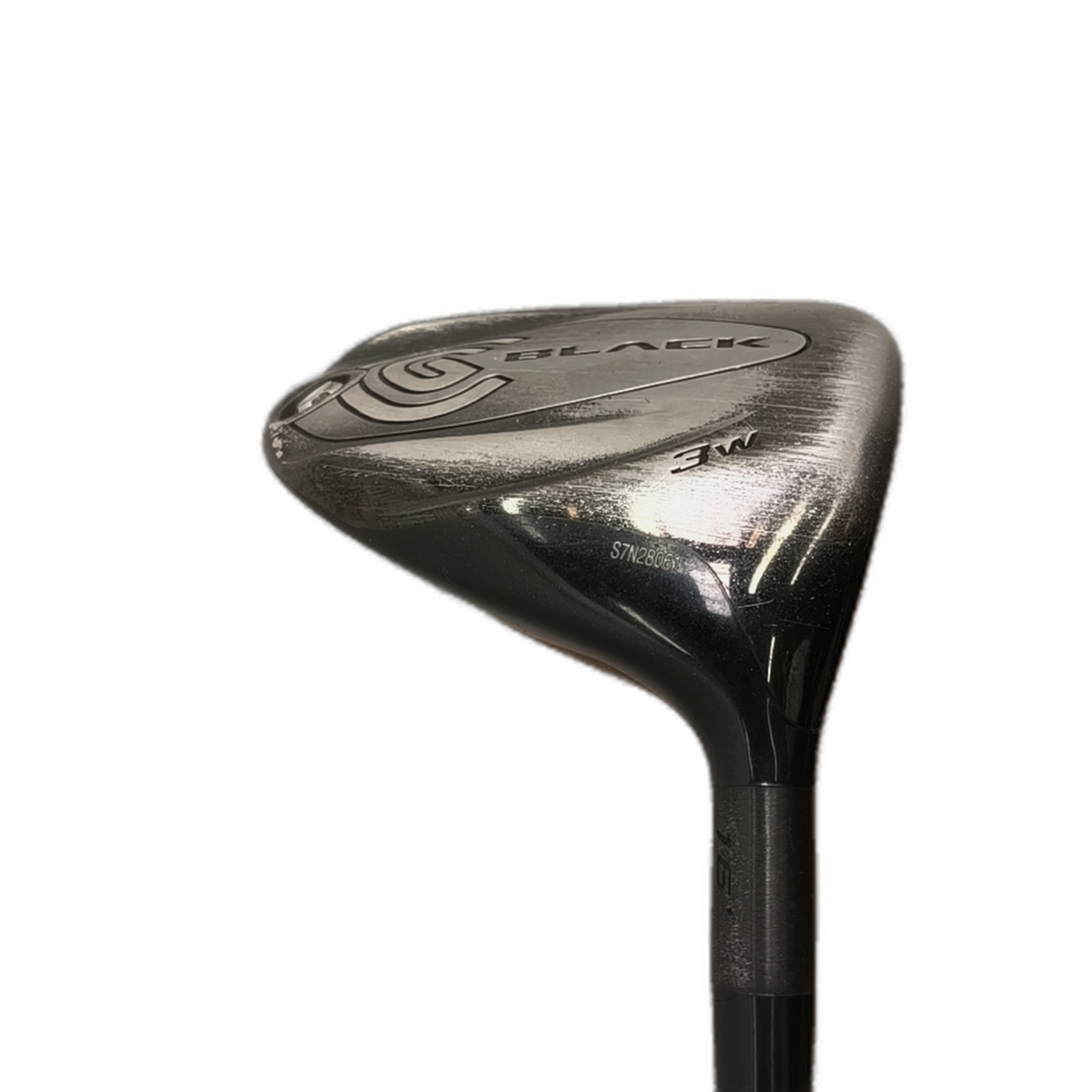 Cleveland Black Fairway Wood / Flex Regular / #3/15 [model:silueta] [bg:handrolled]