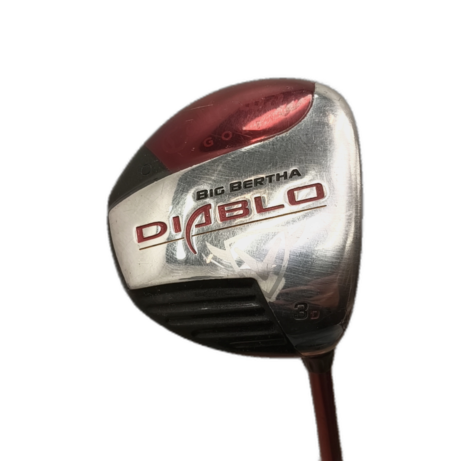 Callaway Big Bertha Diablo Fairway Wood / Flex Regular / #3/15 [model:silueta] [bg:handrolled]