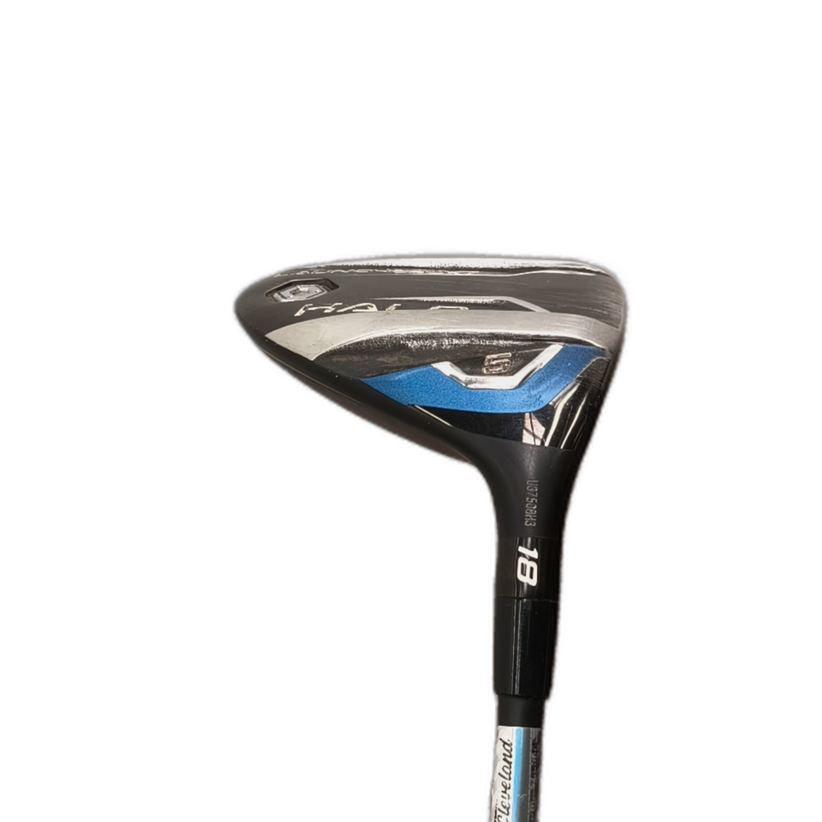 Cleveland LaucherXL Halo Fairway Wood / Flex A-flex / #5/18 [model:silueta] [bg:handrolled]