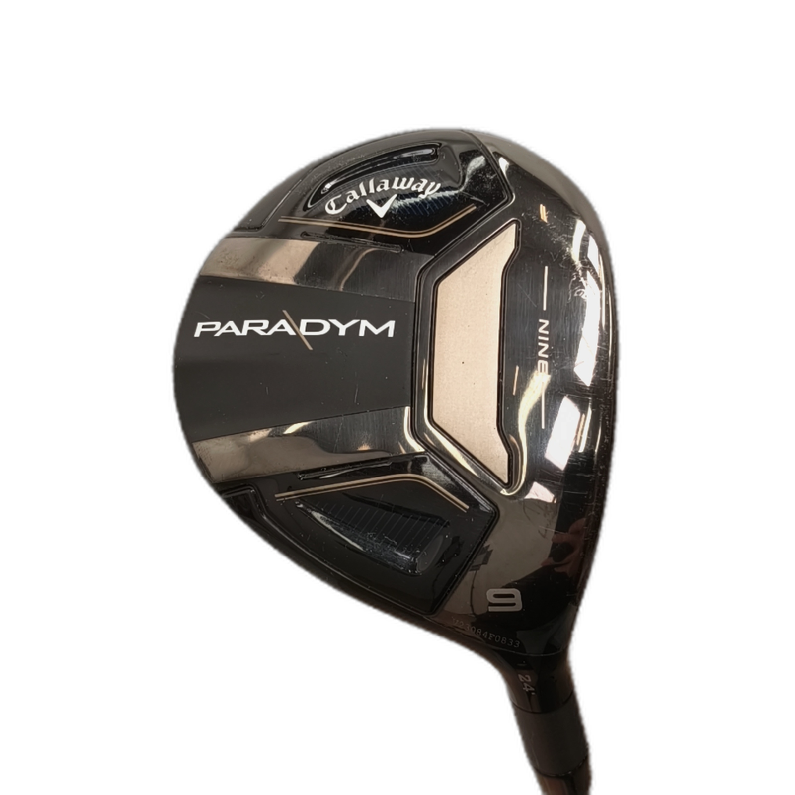 Callaway Paradym Fairway Wood / Flex Regular / #9/24 [model:silueta] [bg:handrolled]