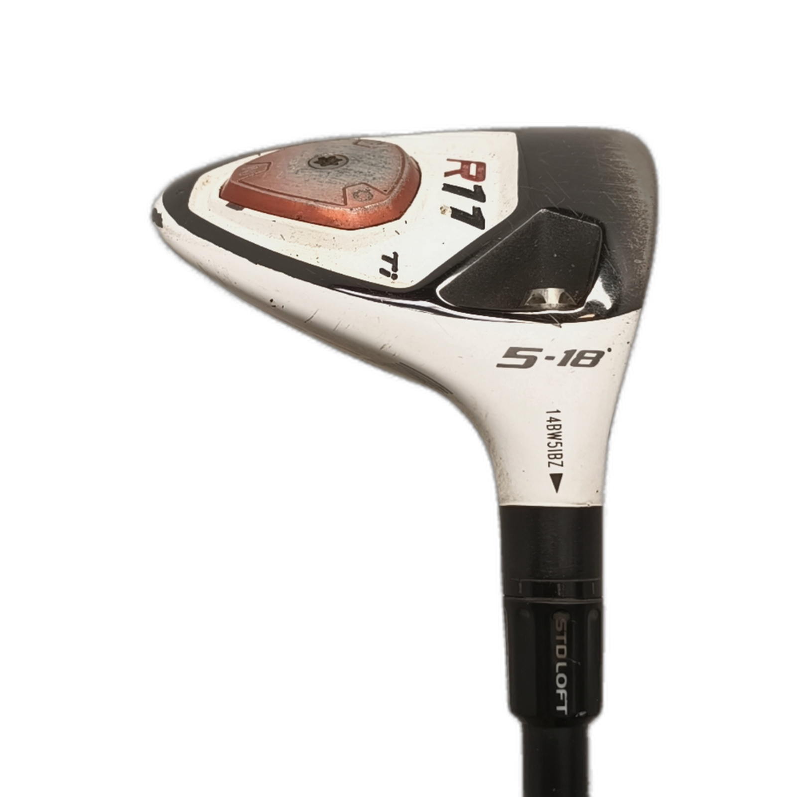TaylorMade R11 Fairway Wood / Flex Regular / #5/18 [model:silueta] [bg:handrolled]