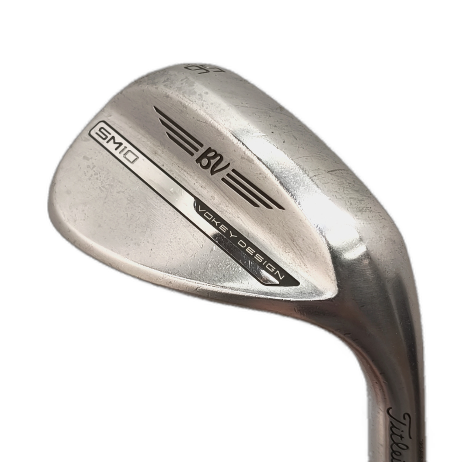 Titleist SM10 Wedge / Flex Wedge / 56/10 [model:silueta] [bg:handrolled]