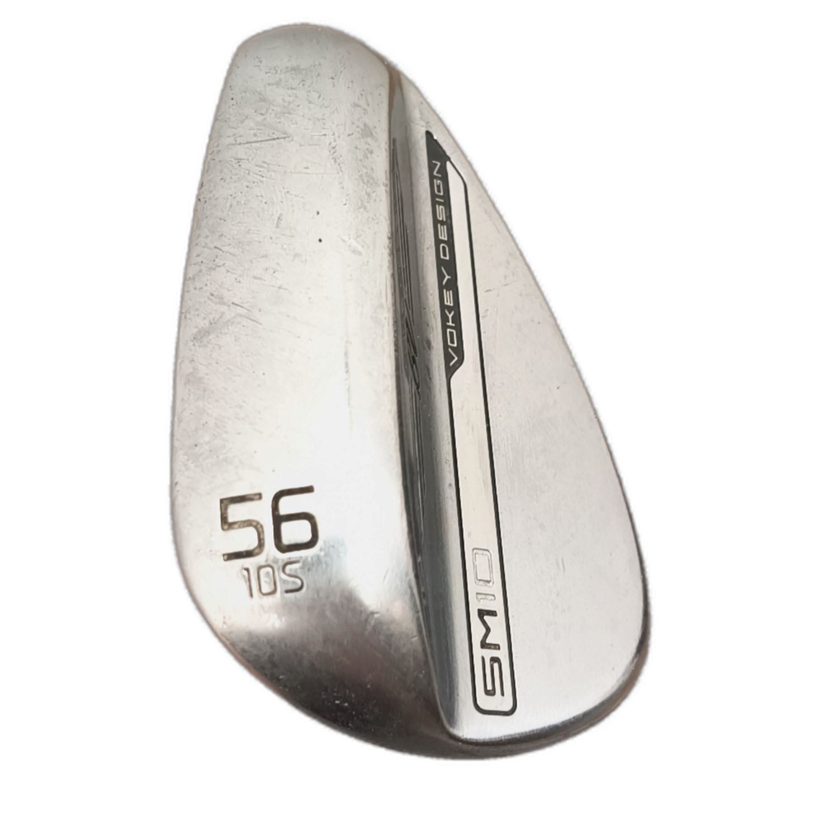 Titleist SM10 Wedge / Flex Wedge / 56/10 [model:silueta] [bg:handrolled]
