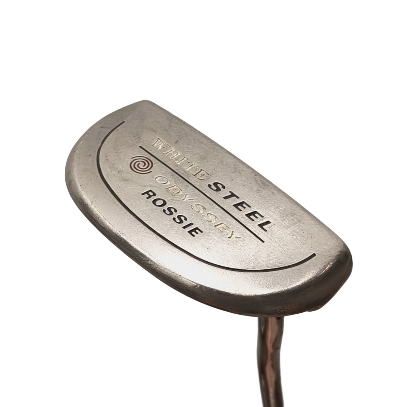 Odyssey White Steel Rossie Putter / 34,5" [model:birefnet-general] [bg:handrolled]