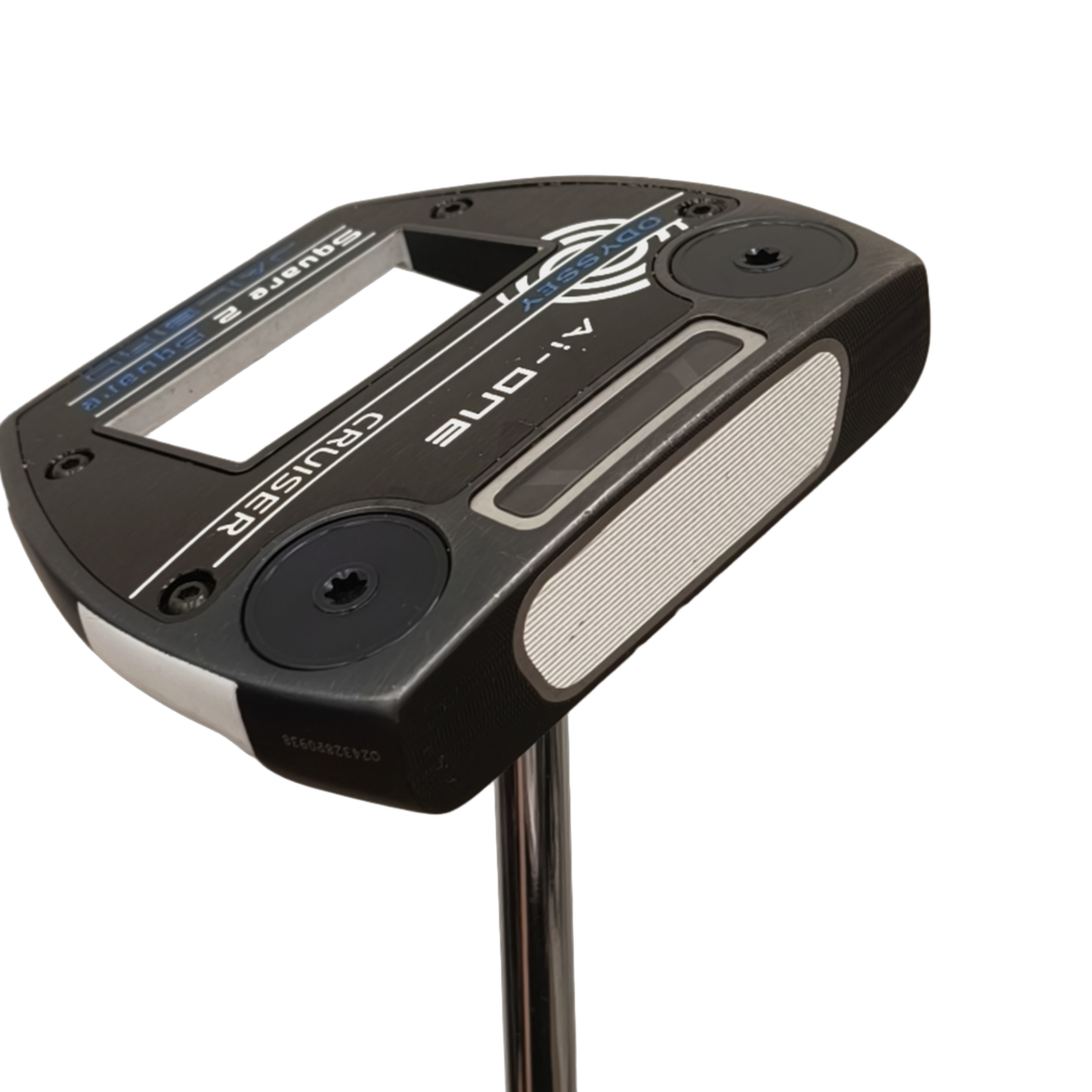 Odyssey AI ONE Square 2 Square Jailbird Cruiser  Putter / 38" [model:birefnet-general] [bg:handrolled]