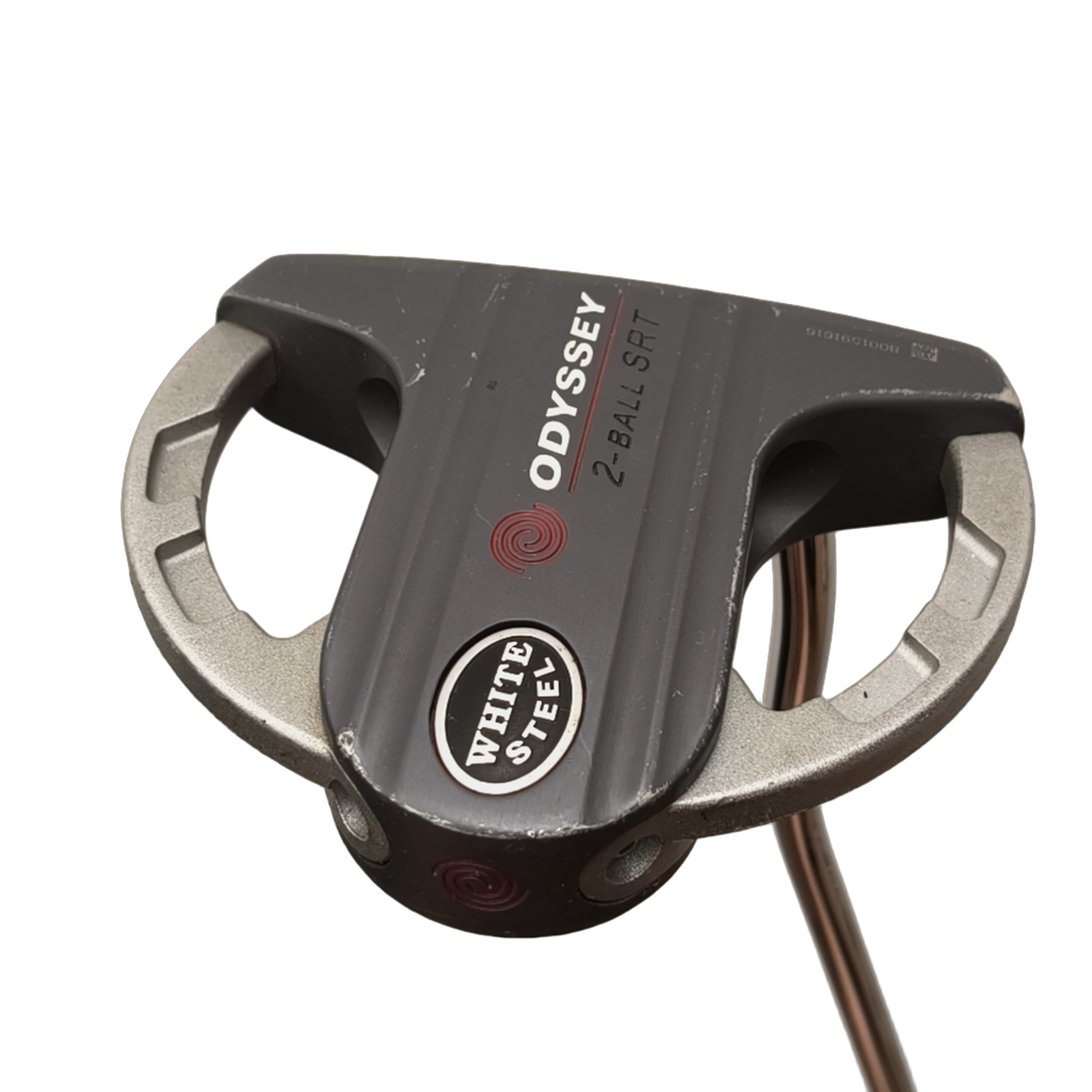 Odyssey 2-Ball SRT Putter / 34" [model:birefnet-general] [bg:handrolled]
