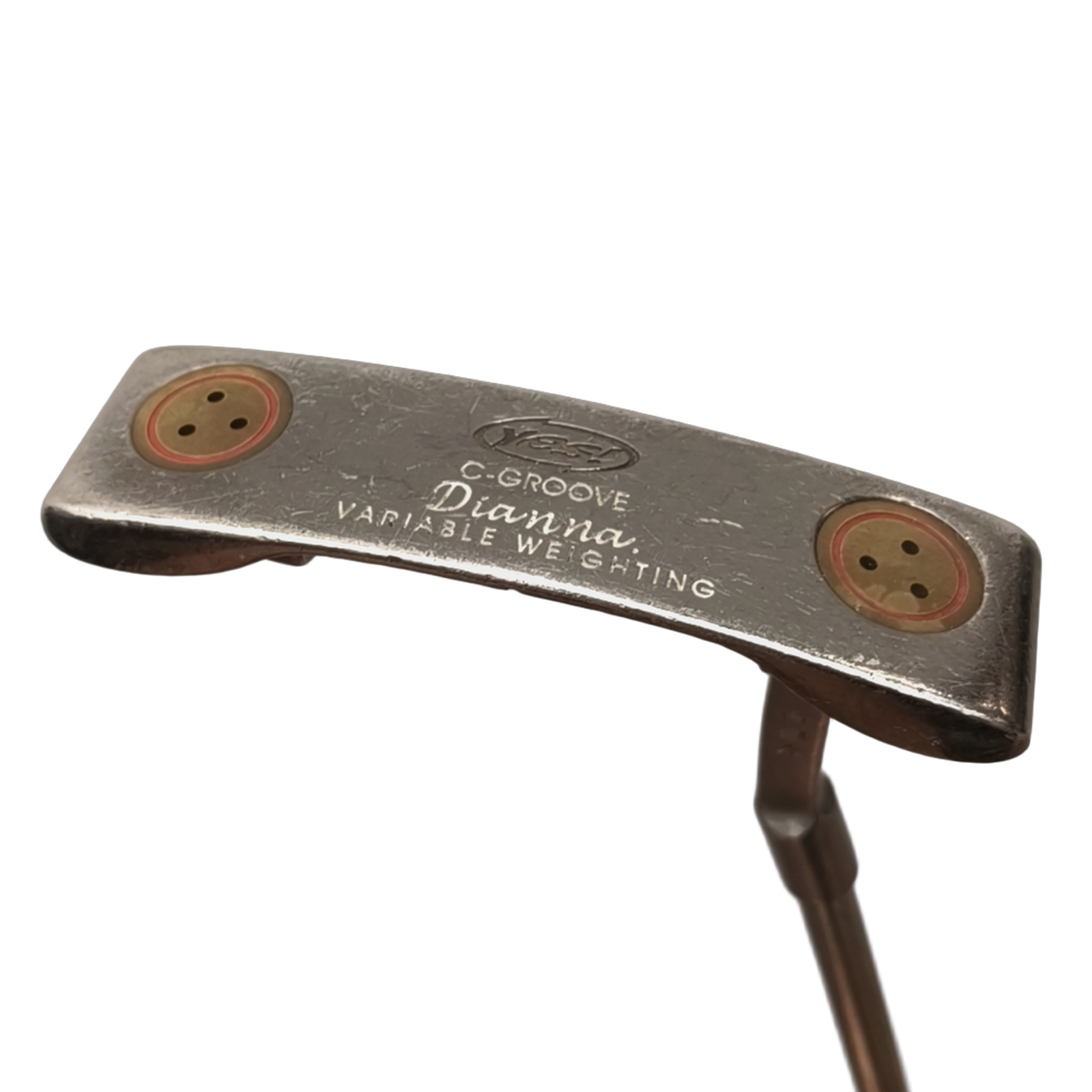 Yes! C-Groove Diana Putter / 35" [model:birefnet-general] [bg:handrolled]