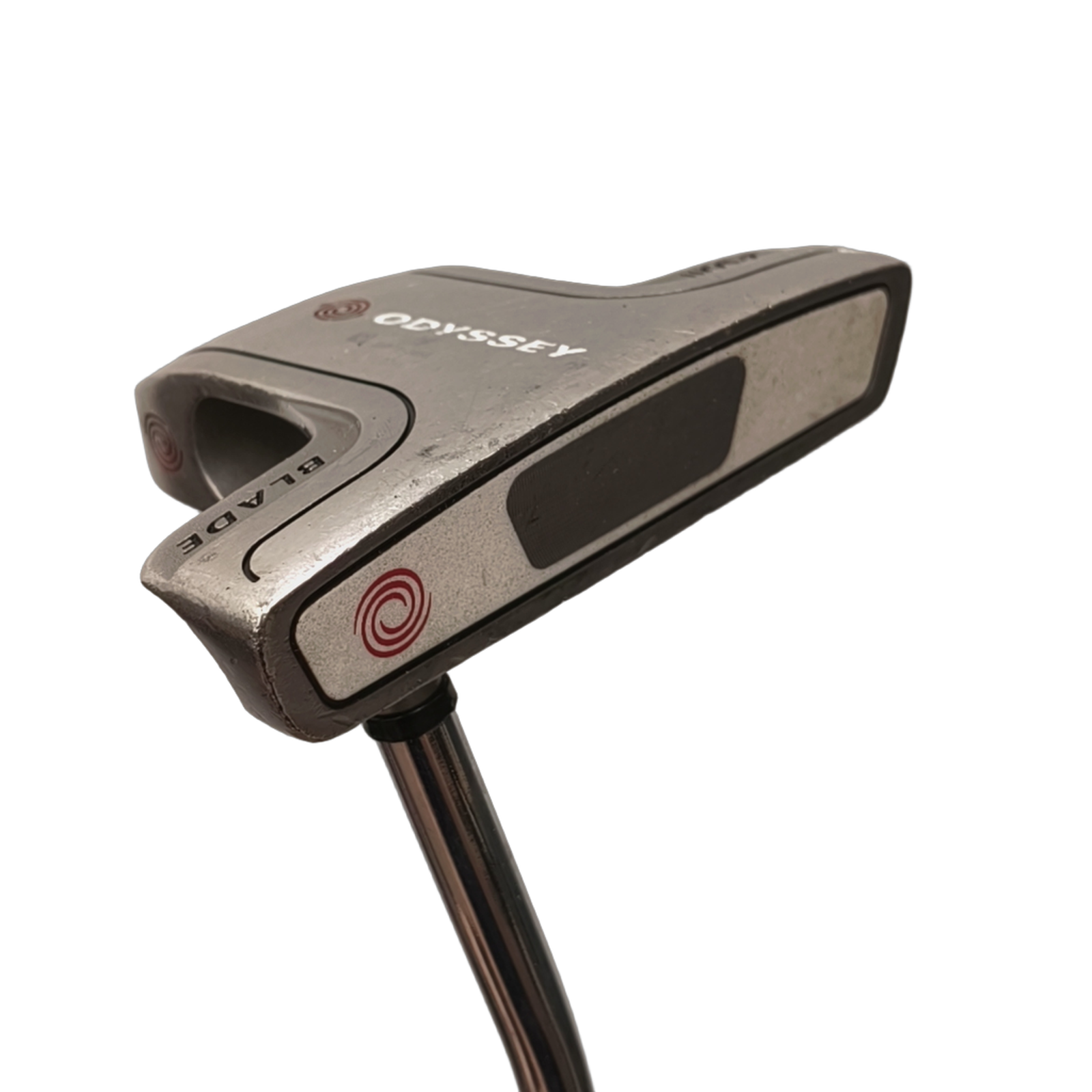 Odyssey 2-ball blade Putter / 35" [model:birefnet-general] [bg:handrolled]