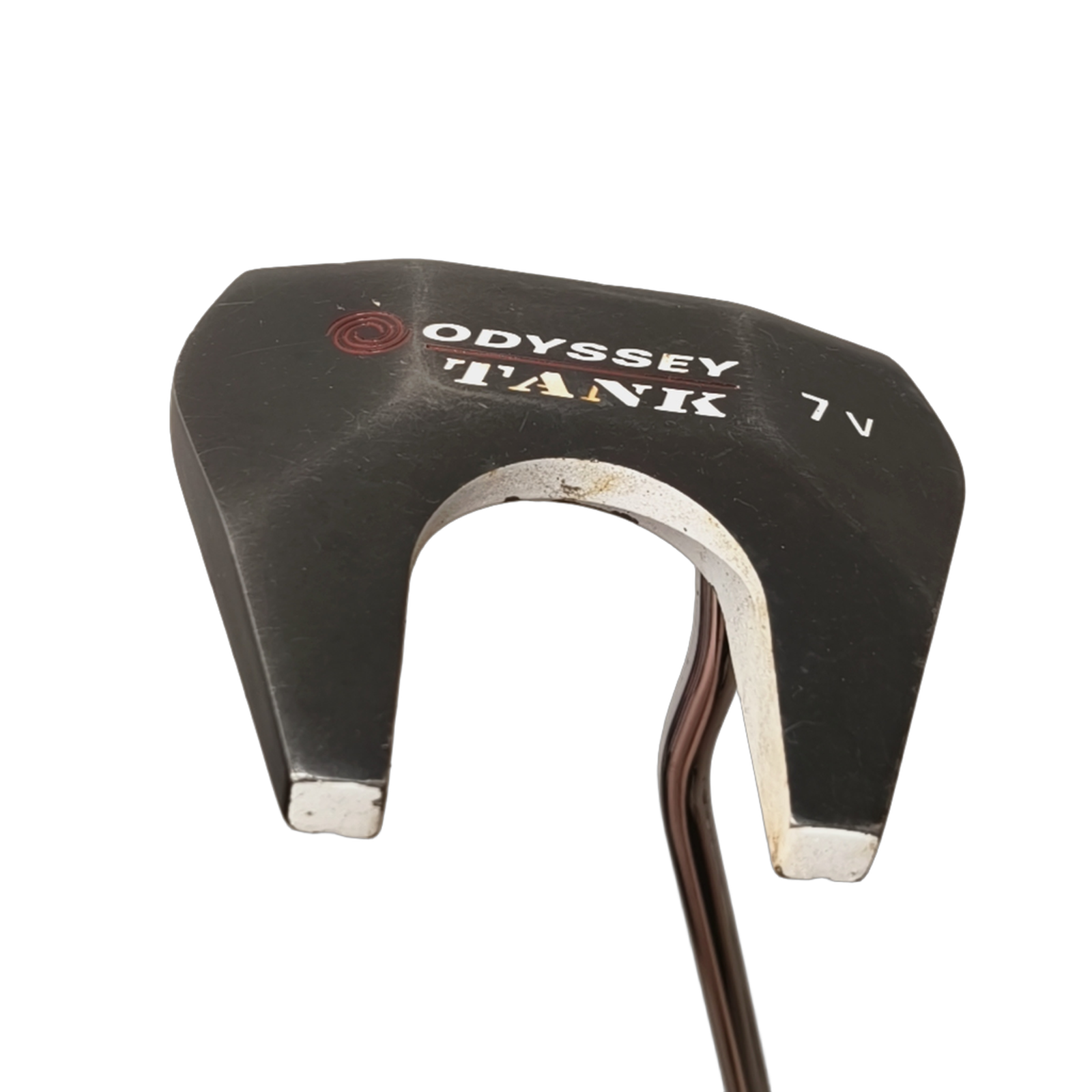 Odyssey Tank 7v Putter / 35" [model:birefnet-general] [bg:handrolled]