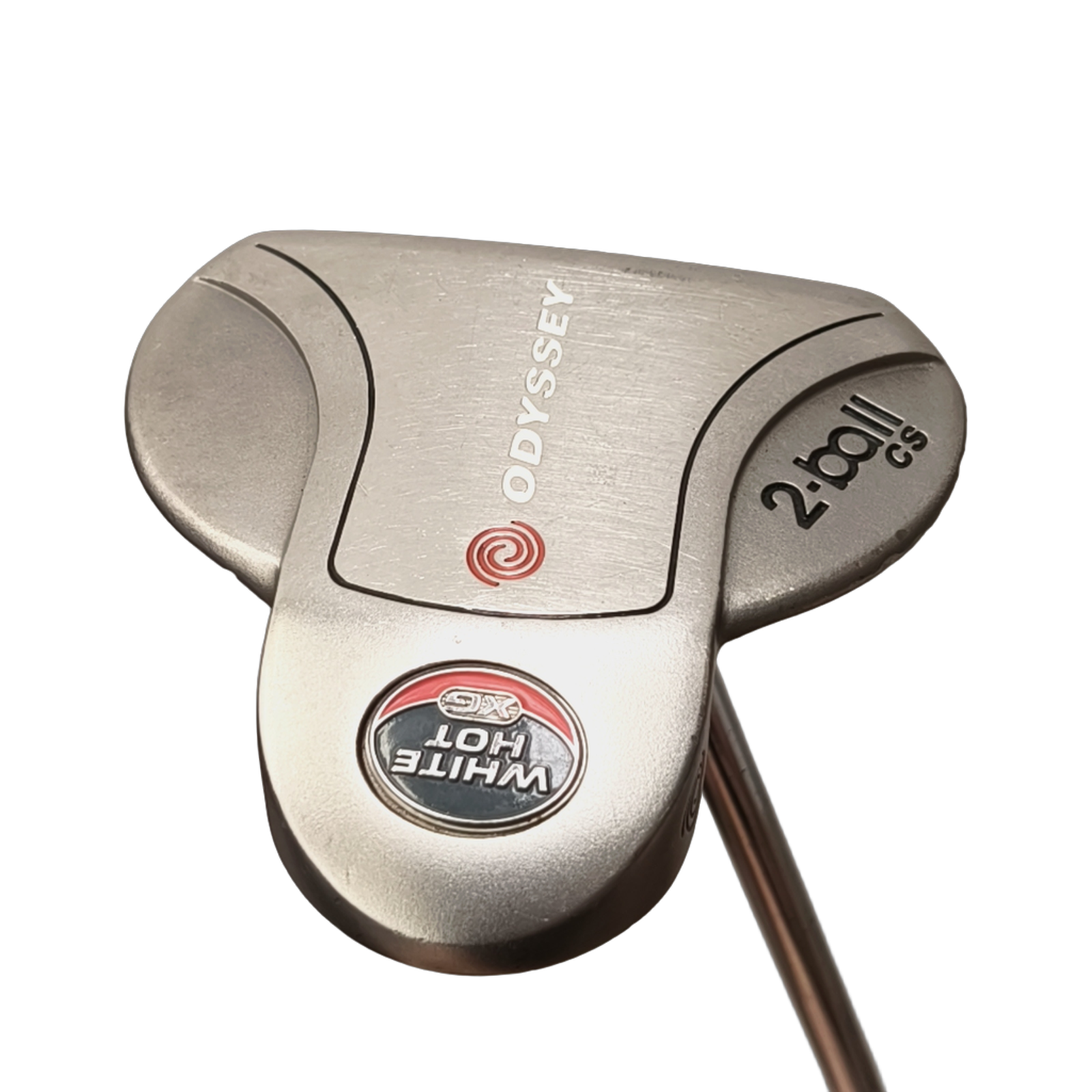 Odyssey White Hot 2-ball Putter / 34" [model:birefnet-general] [bg:handrolled]