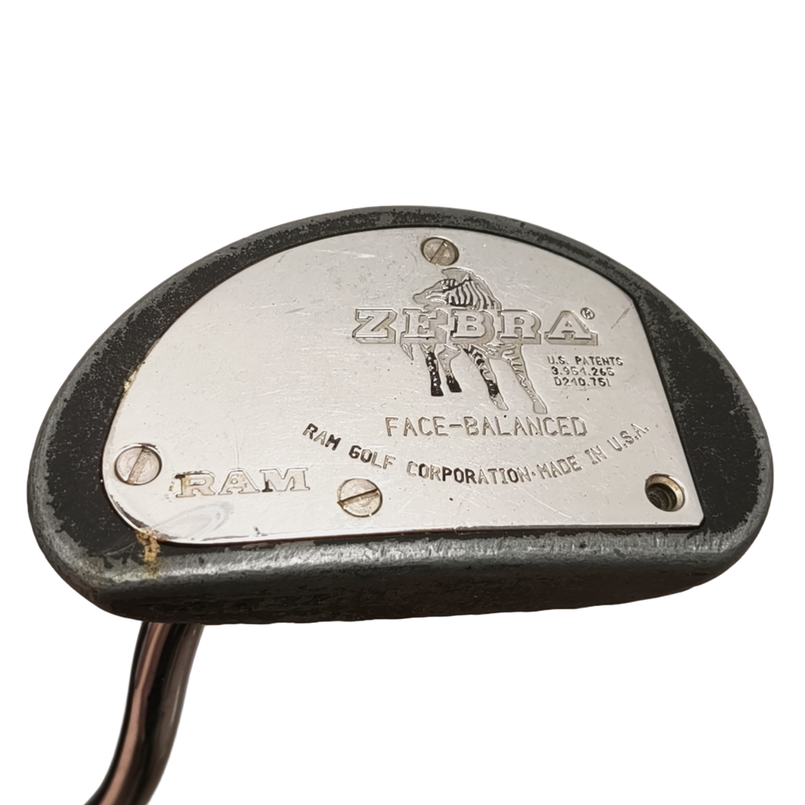 Ram Zebra Putter / 35" [model:birefnet-general] [bg:handrolled]