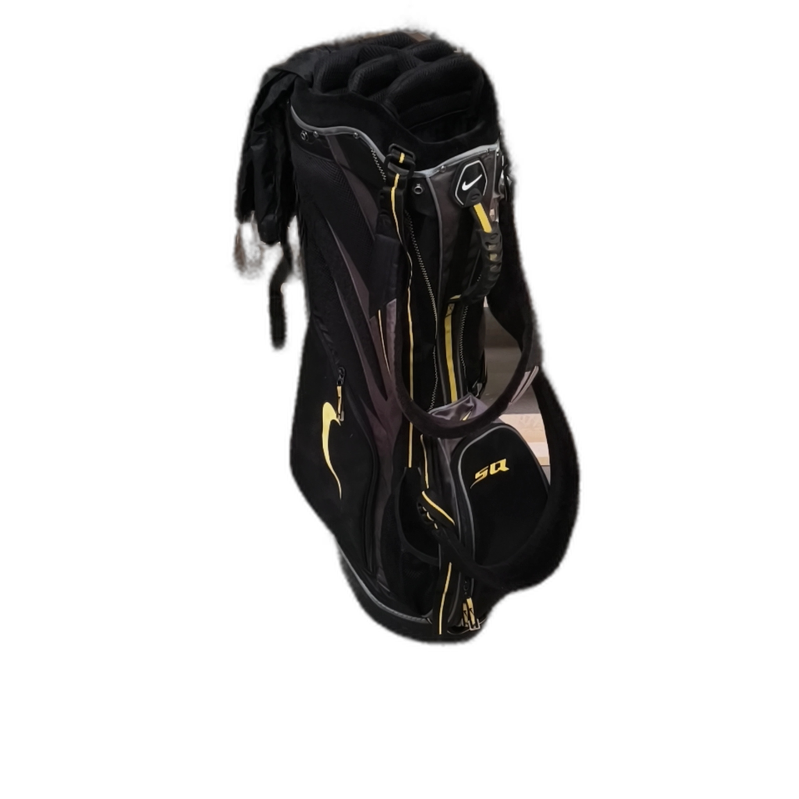Nike SASQUATCH Bolsa de golf / 6-Way / Negro [model:silueta] [bg:handrolled]