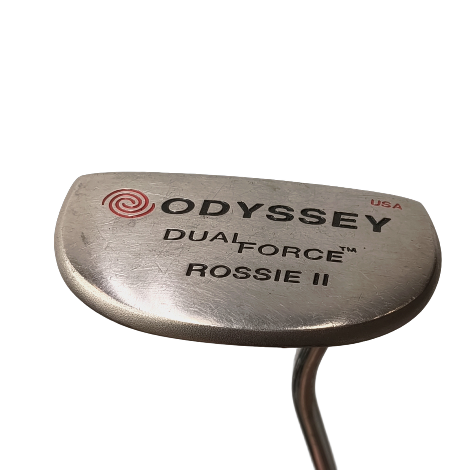 Odyssey Dual Force 2 Rossi Putter / 35" [model:birefnet-general] [bg:handrolled]