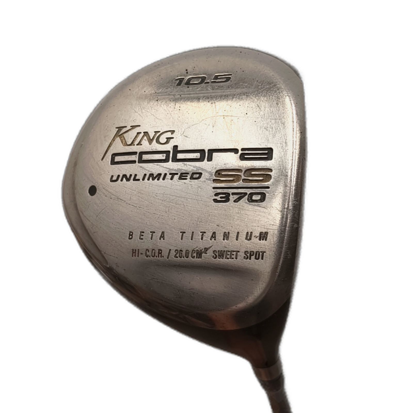 Cobra Unlimited SS 370 Driver / Flex Stiff / Loft 10.5 [model:silueta] [bg:handrolled]
