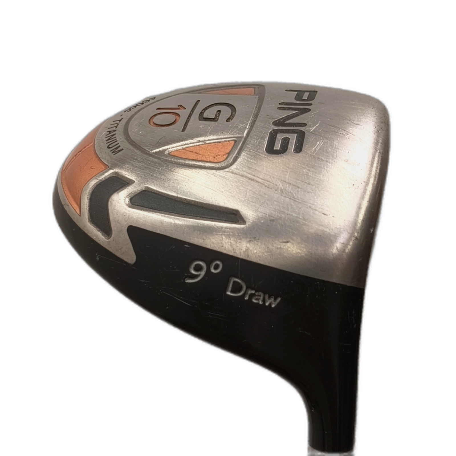 PING G10 Driver / Flex Stiff / Loft 9 [model:silueta] [bg:handrolled]