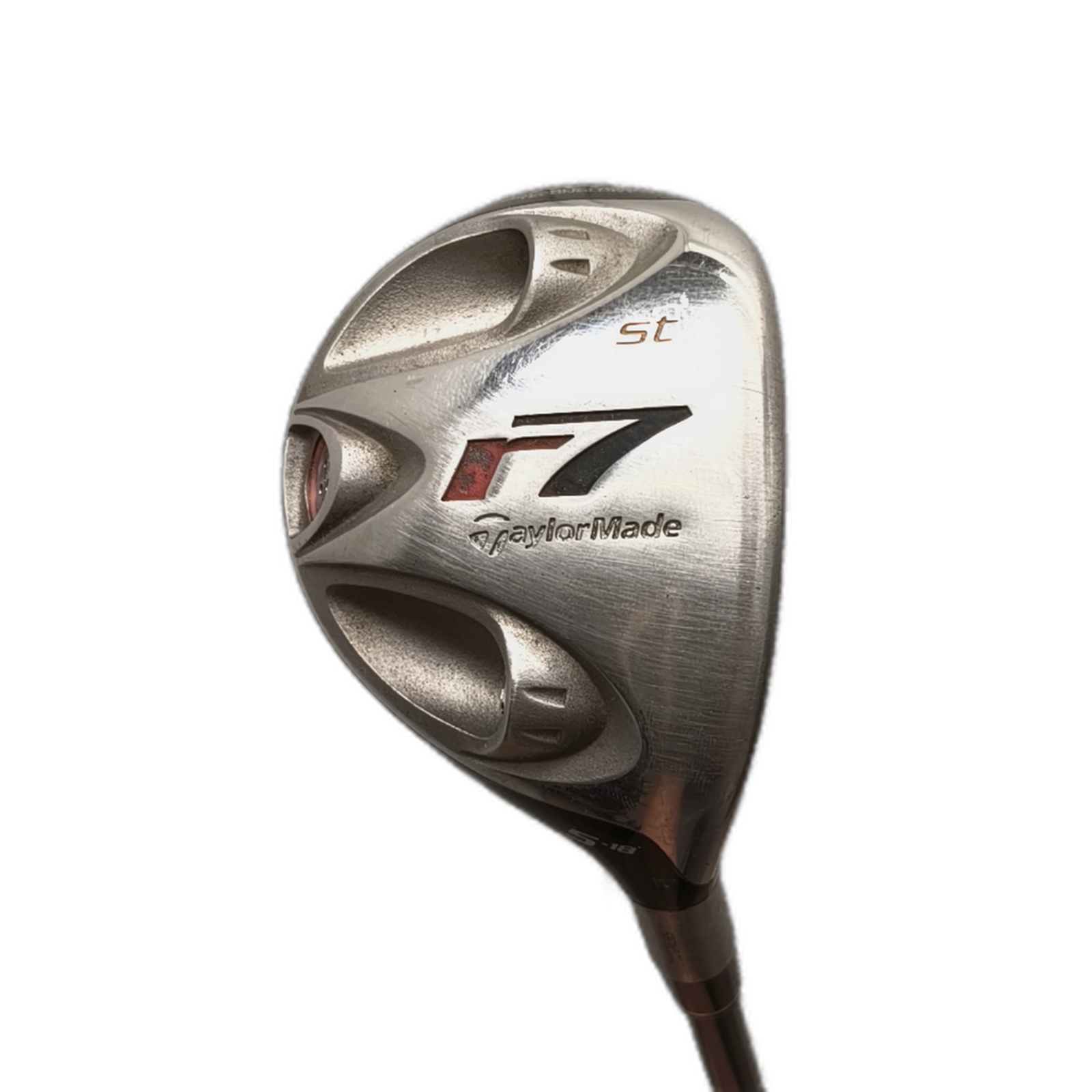 TaylorMade R7 Fairway Wood / Flex Stiff / #5/18 [model:silueta] [bg:handrolled]