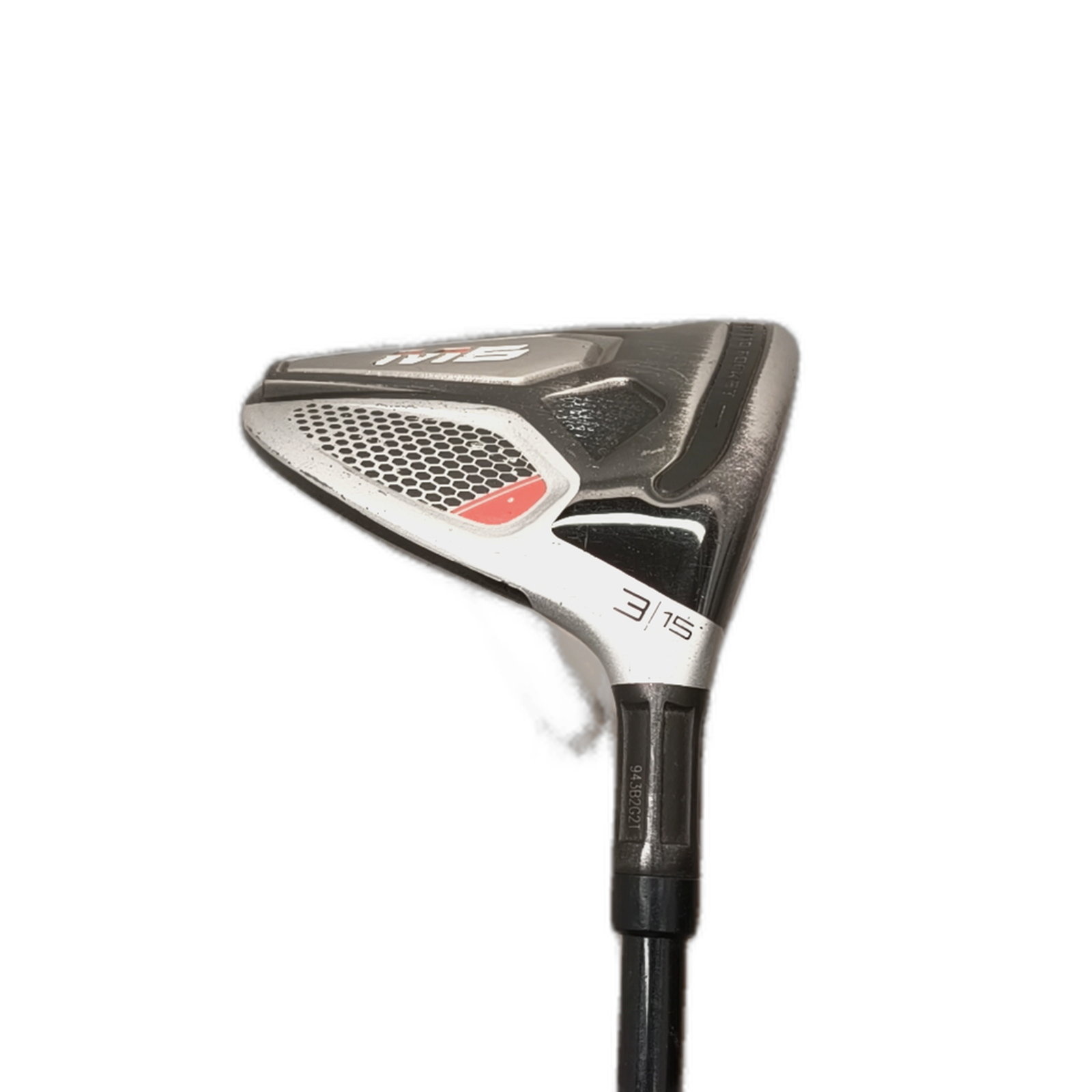 TaylorMade M6 Fairway Wood / Flex Regular / #3/15 [model:silueta] [bg:handrolled]