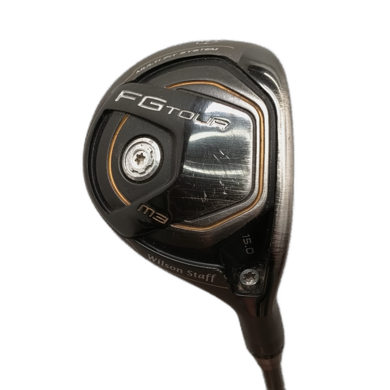 Wilson Staff FG Tour M3 Fairway Wood / Flex Stiff / #3/15 [model:silueta] [bg:handrolled]