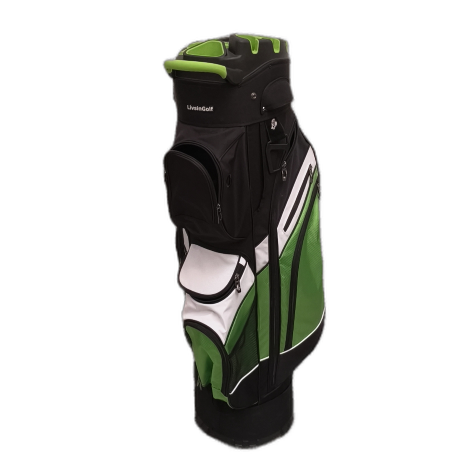Livsingolf Golf Bag / 14-Way Divider / Green [model:silueta] [bg:handrolled]