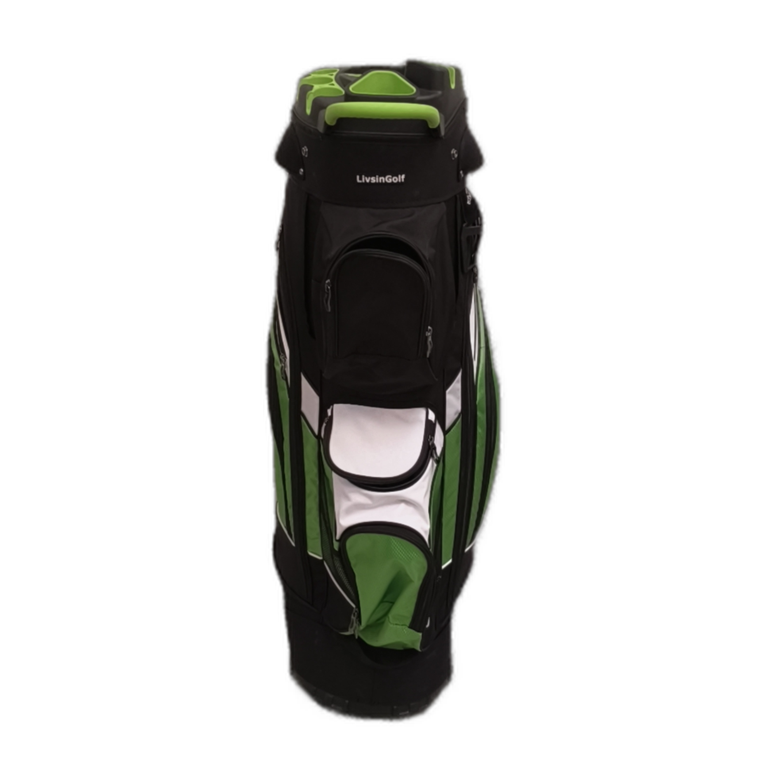 Livsingolf Golf Bag / 14-Way Divider / Green [model:silueta] [bg:handrolled]